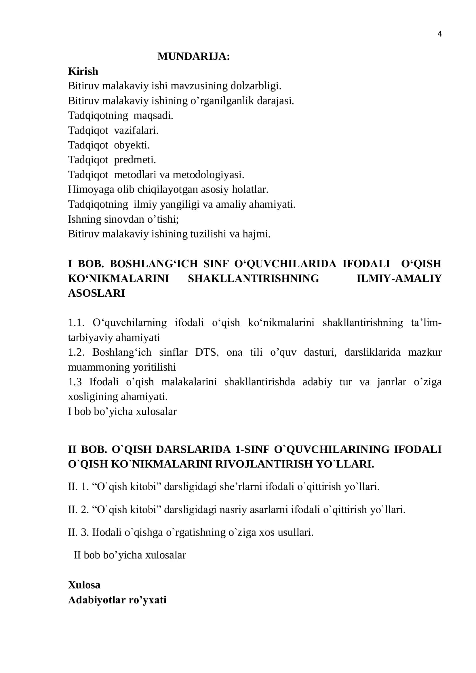 1-sinf o`quvchilarida ifodali o`qish ko’nikmalarini shakllantirish 2