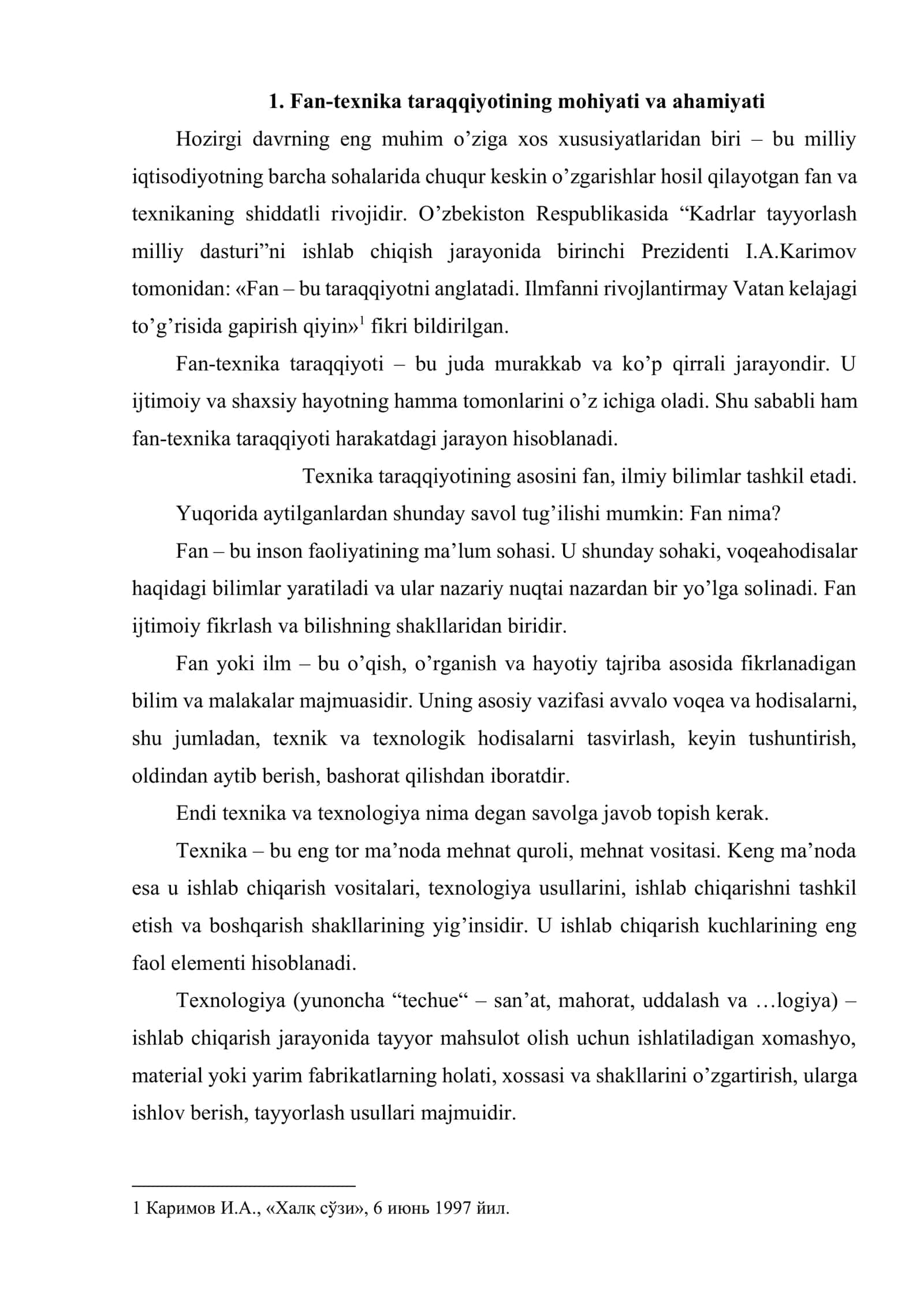 Sanoatda fan-texnika taraqqiyoti va innovatsion faoliyat 2