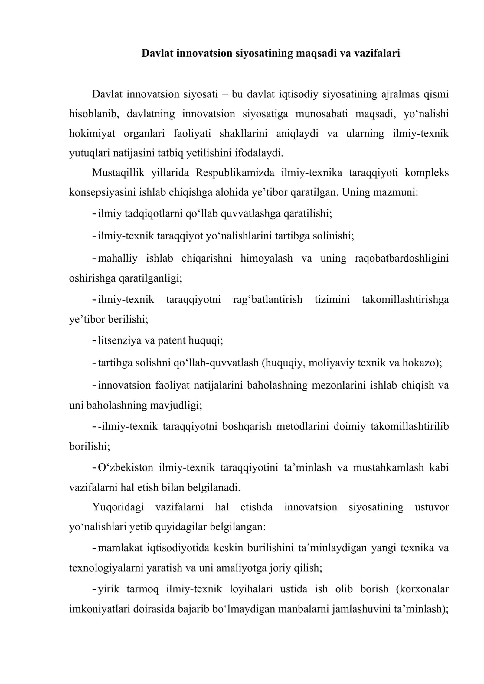Innovatsion menejmentning metodologiyasi 2