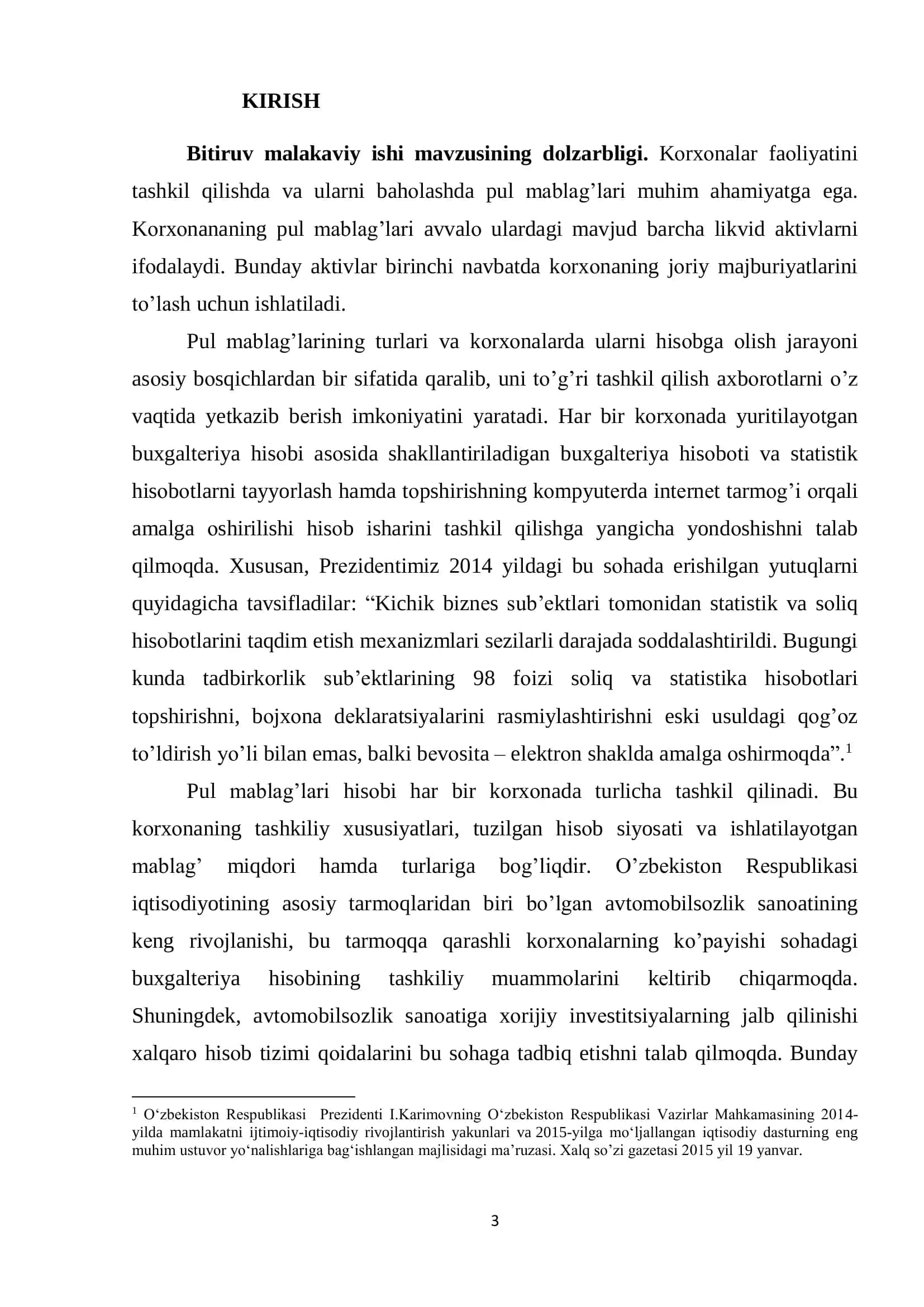 Pul mablag’larini hisobga olishning nazariy asoslari 2