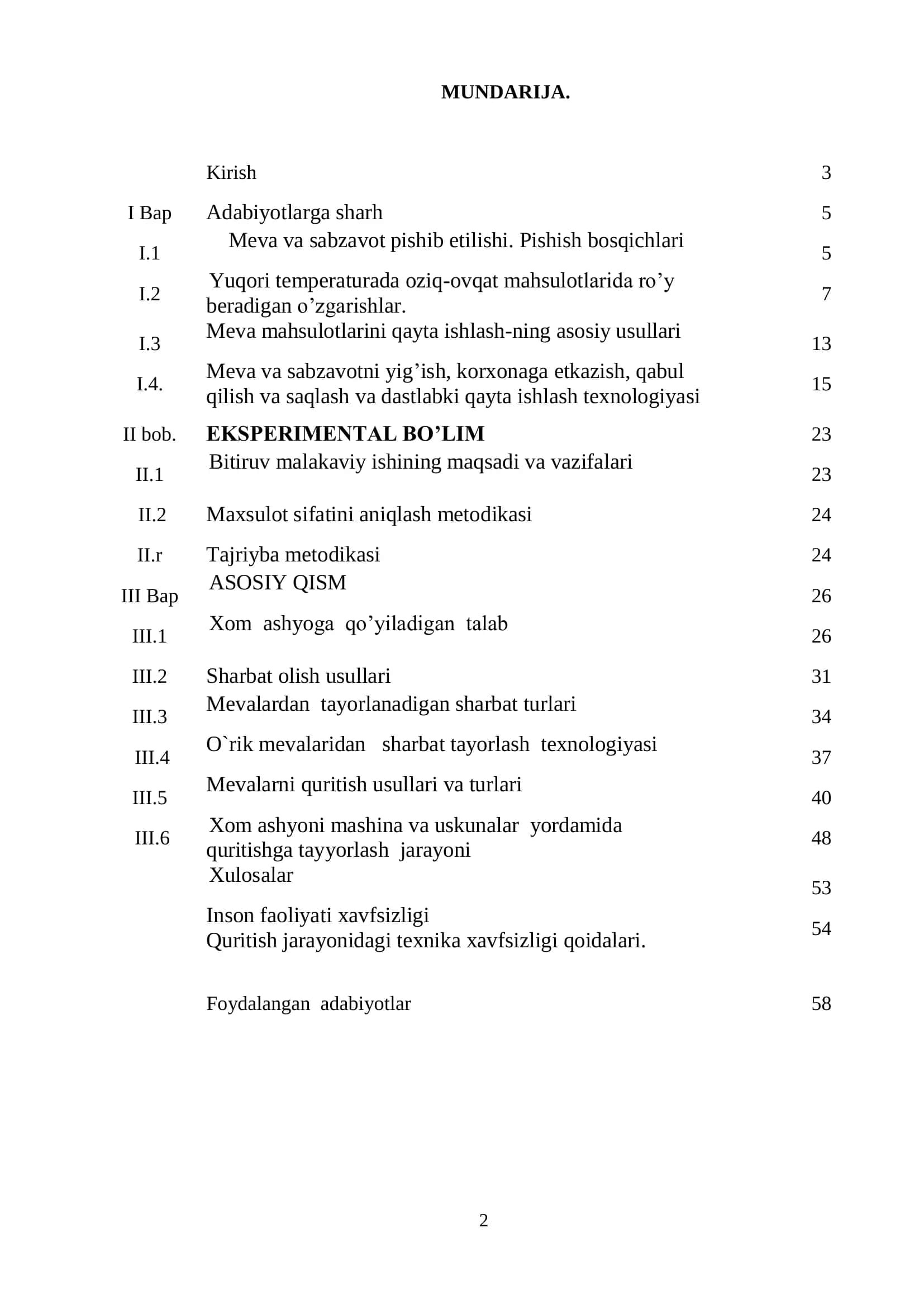 O`rikdan sharbat olish va quritish usullsarini 2