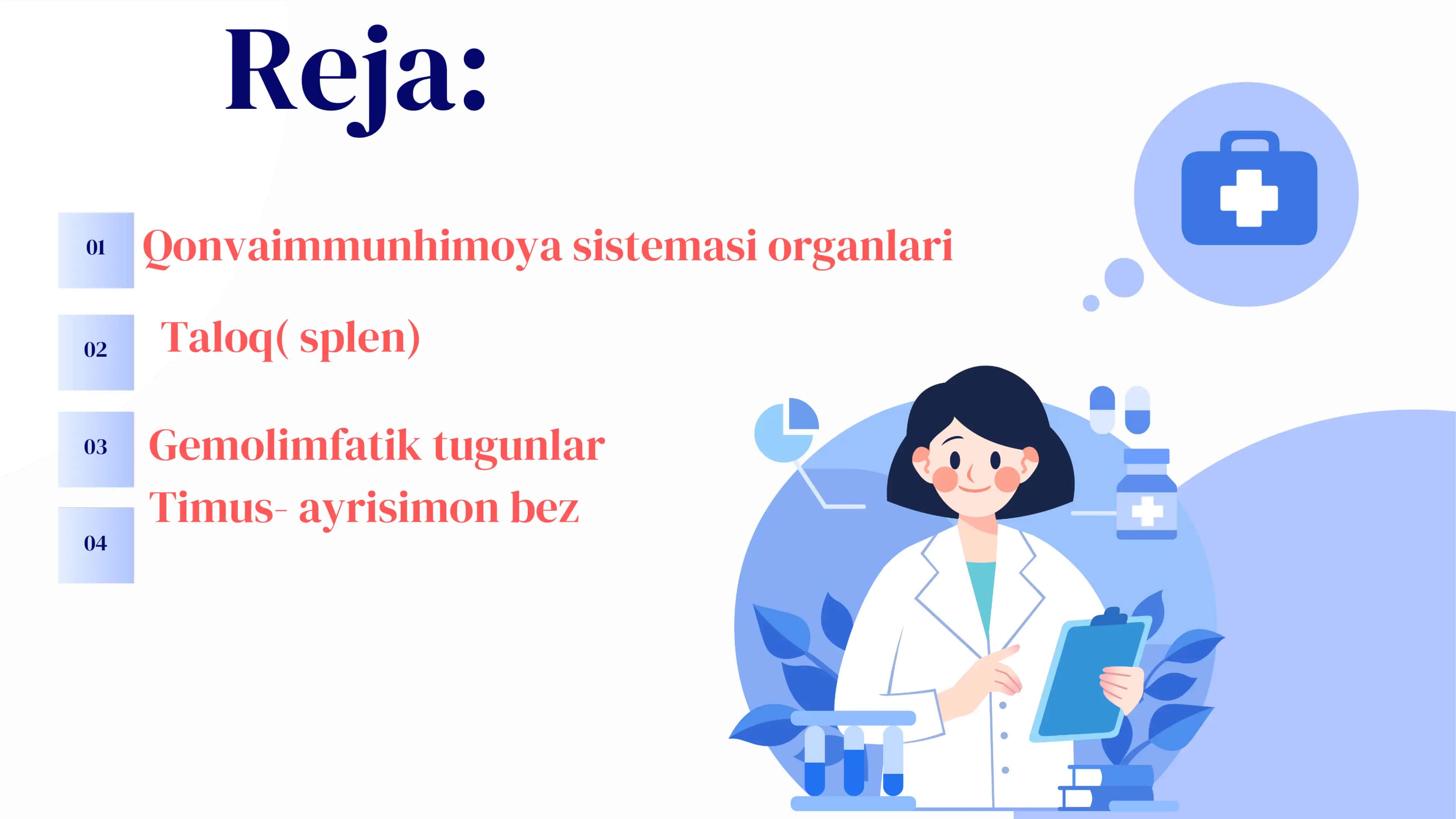 Markaziy qon yaratuvchi Va immun-himoya a’zolari 2