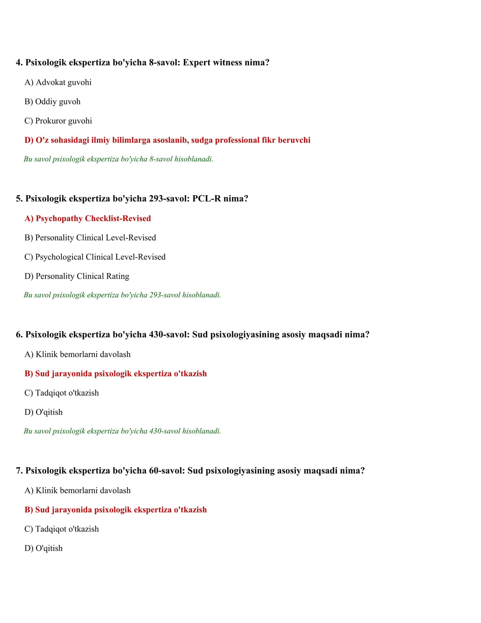 PSIXOLOGIK TESTLAR TO'PLAMI (35/50) 2