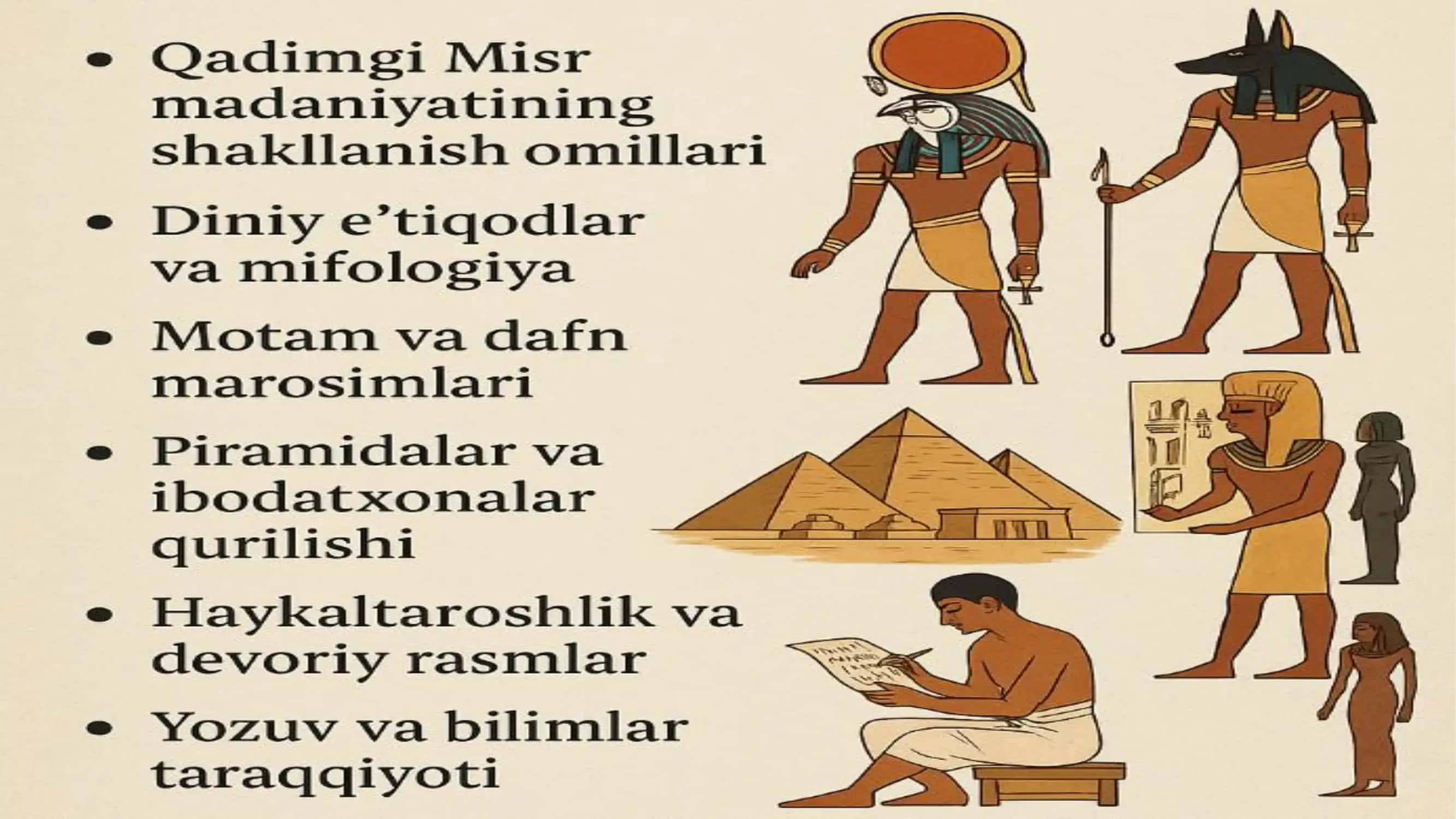 QADIMGI MISR MADANIYATI 2