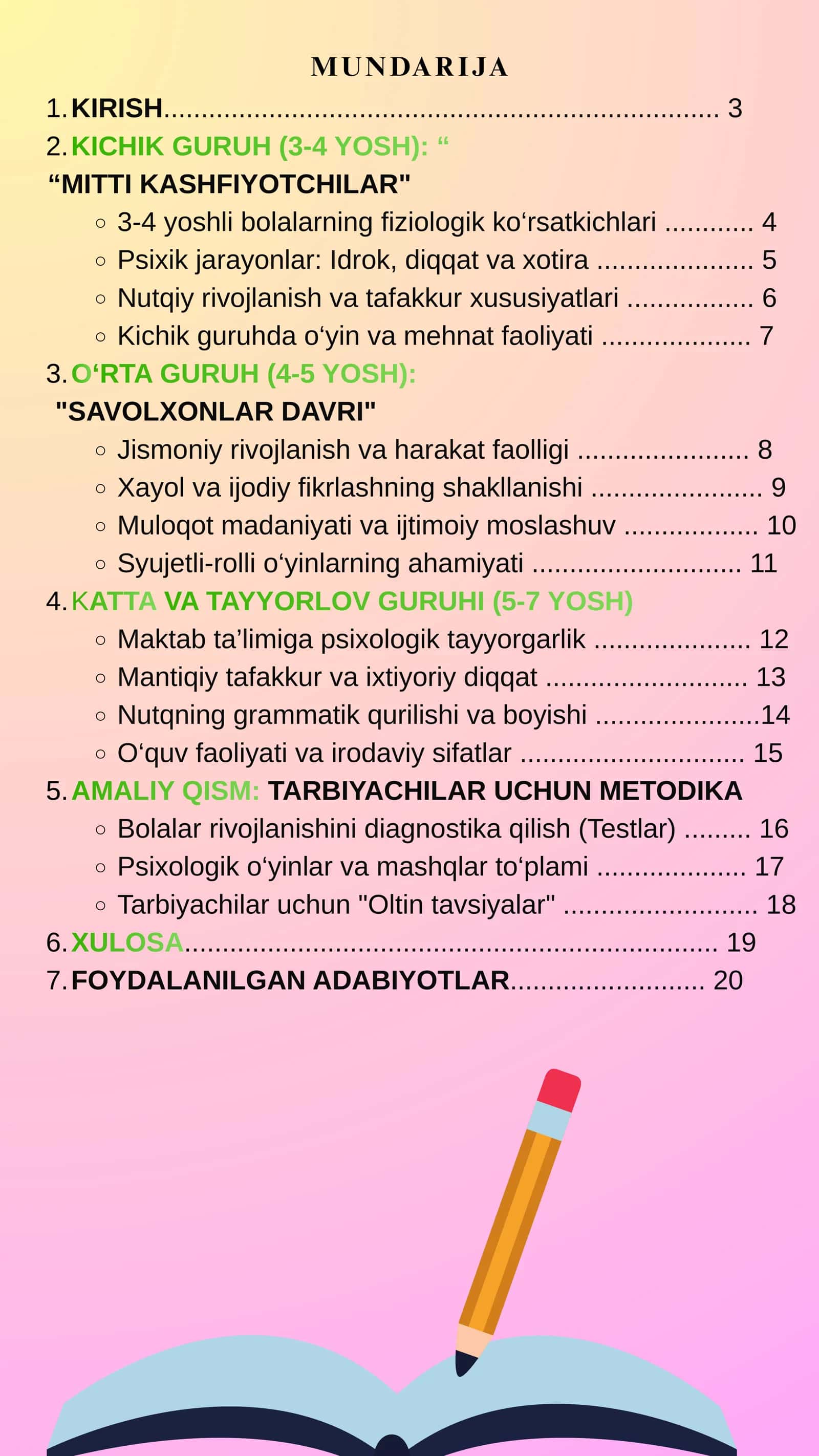 MAKTABGACHA YOSHDAGI BOLALAR RIVOJLANISHI: TARBIYACHILAR UCHUN INTERAKTIV QO‘LLANMA 2