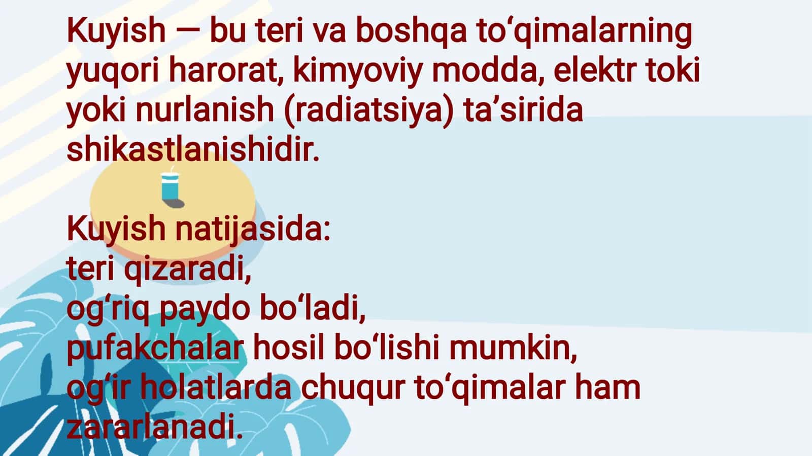 Kuyush yaralarini davolash va oldini olishning zamonaviy usullari 2