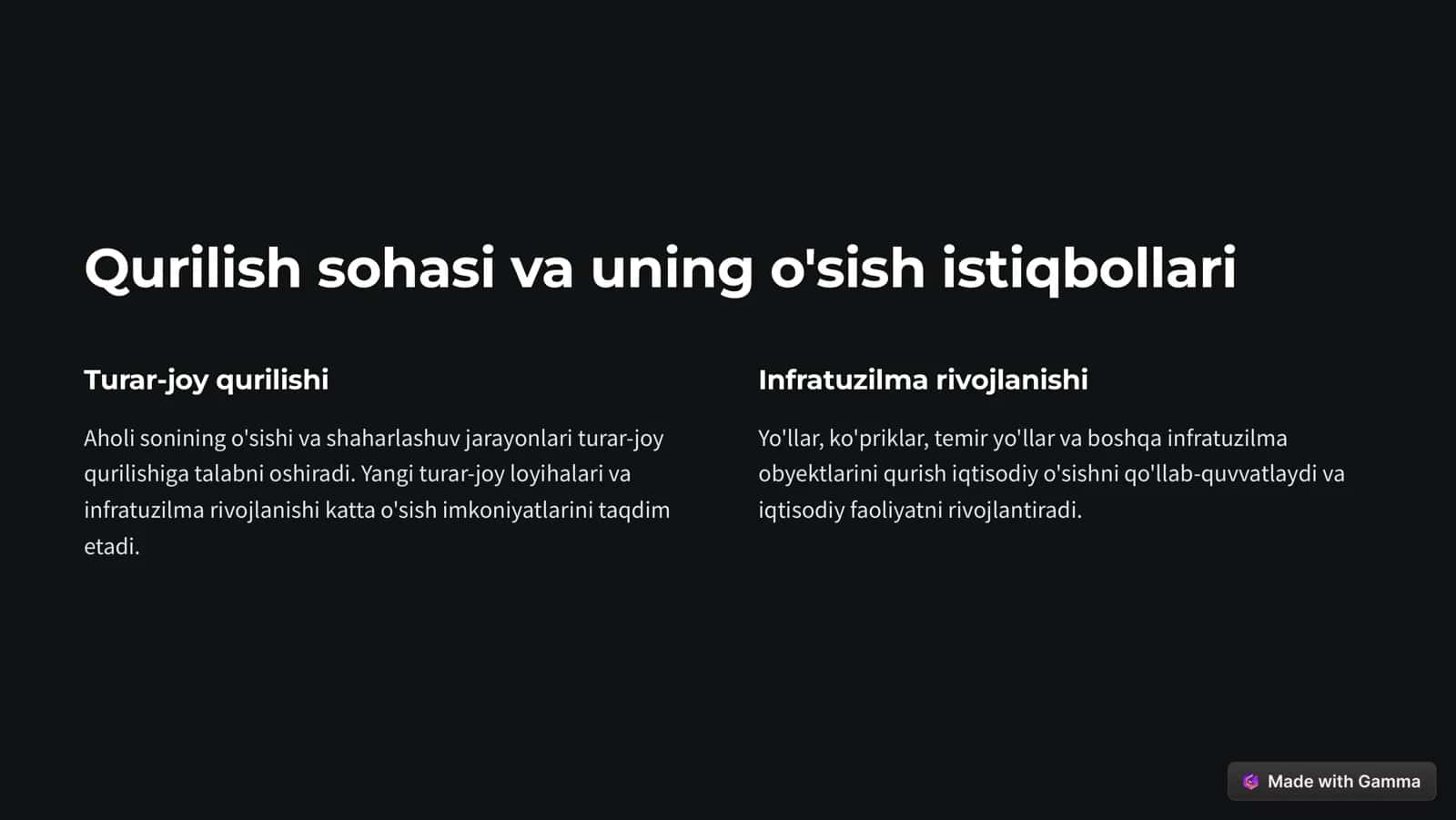 Qurilish Kompleksi Soha 2