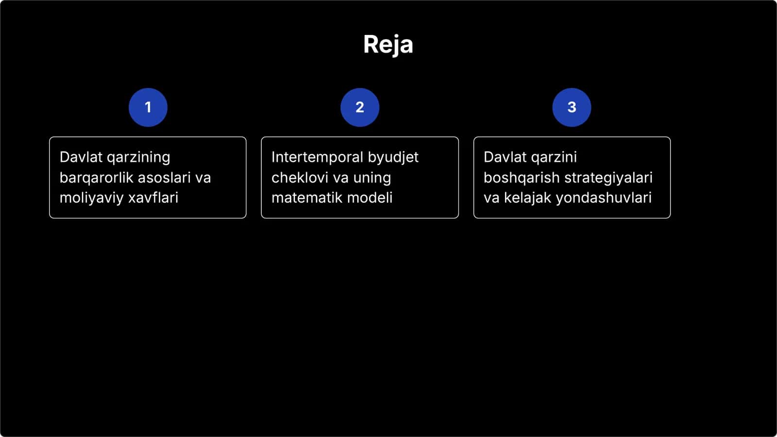 Davlat qarz barqarorlik shartlari 2