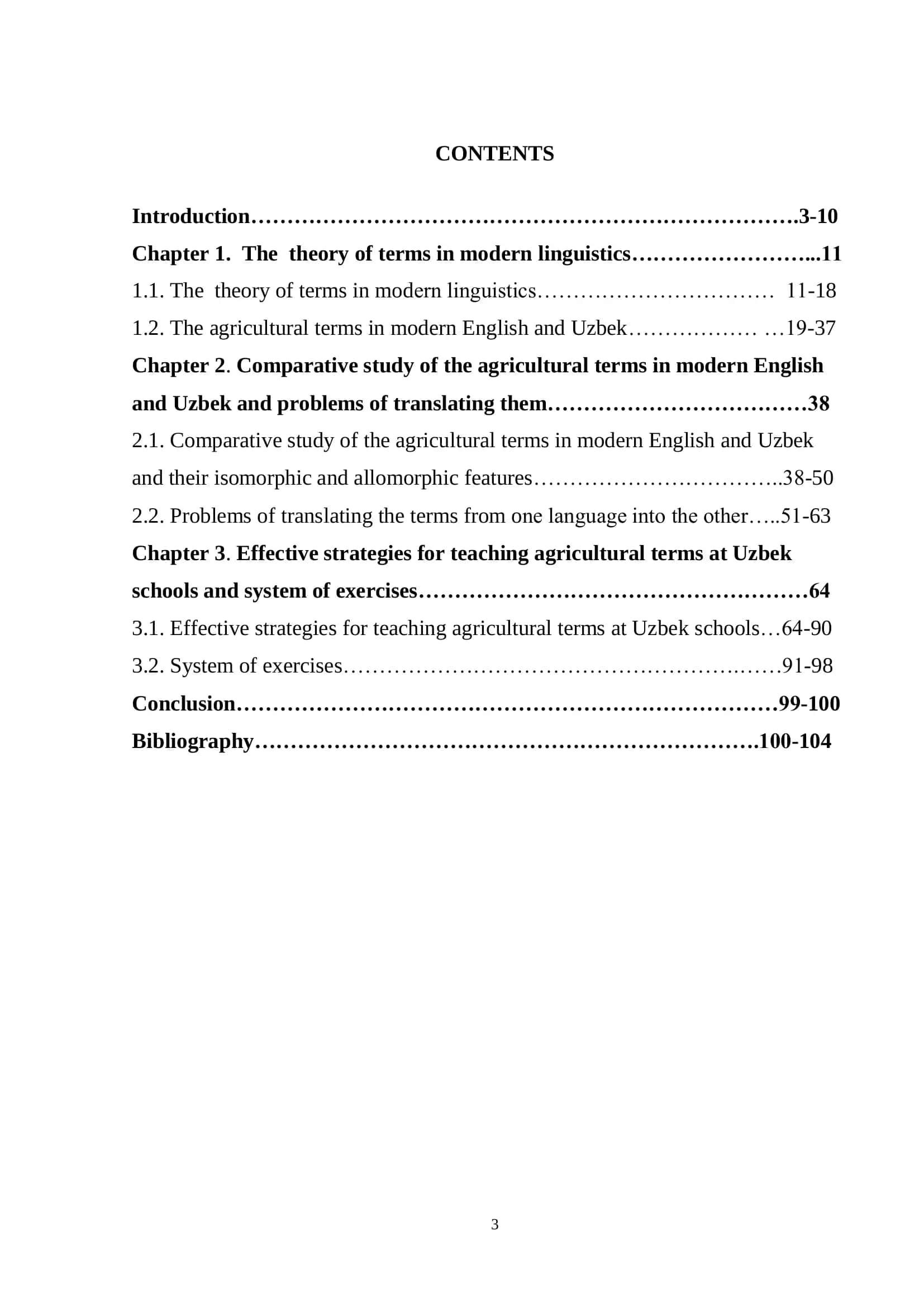 Comparative Study of Agricultural Terms in Modern English and Russian 2