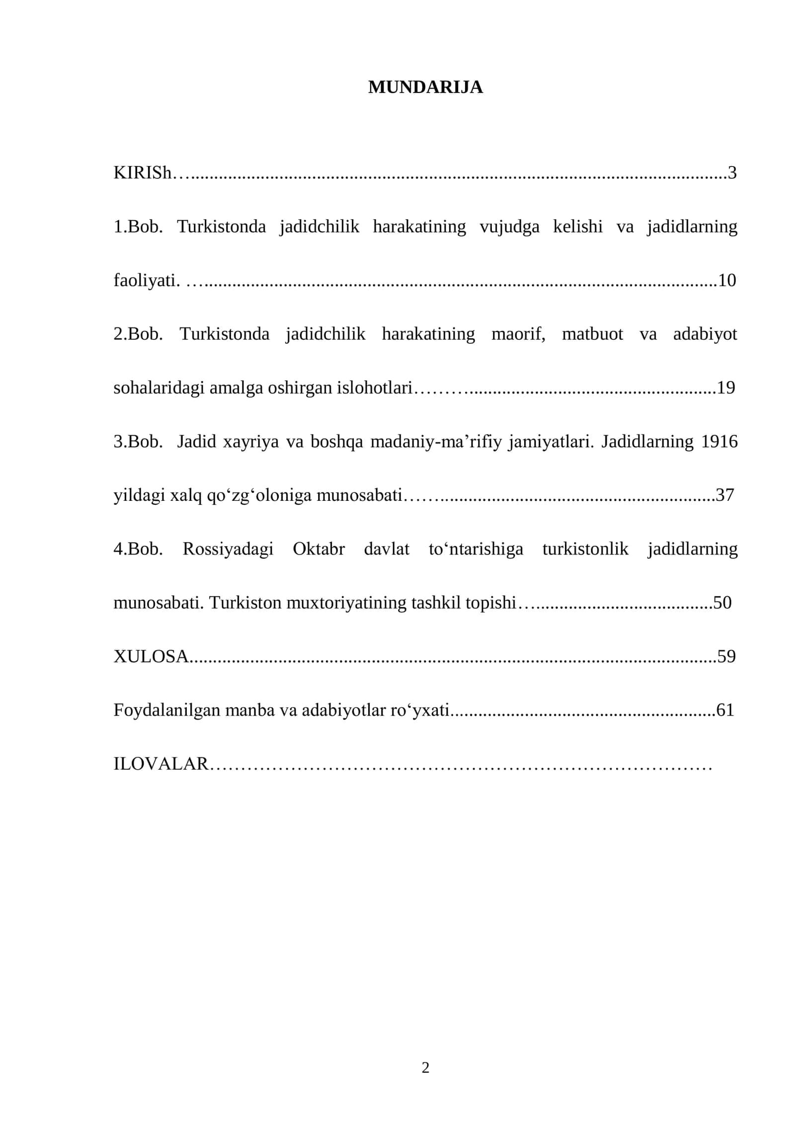 Turkistonda jadidchilik harakati va ularning islohathilik faoliyati 2