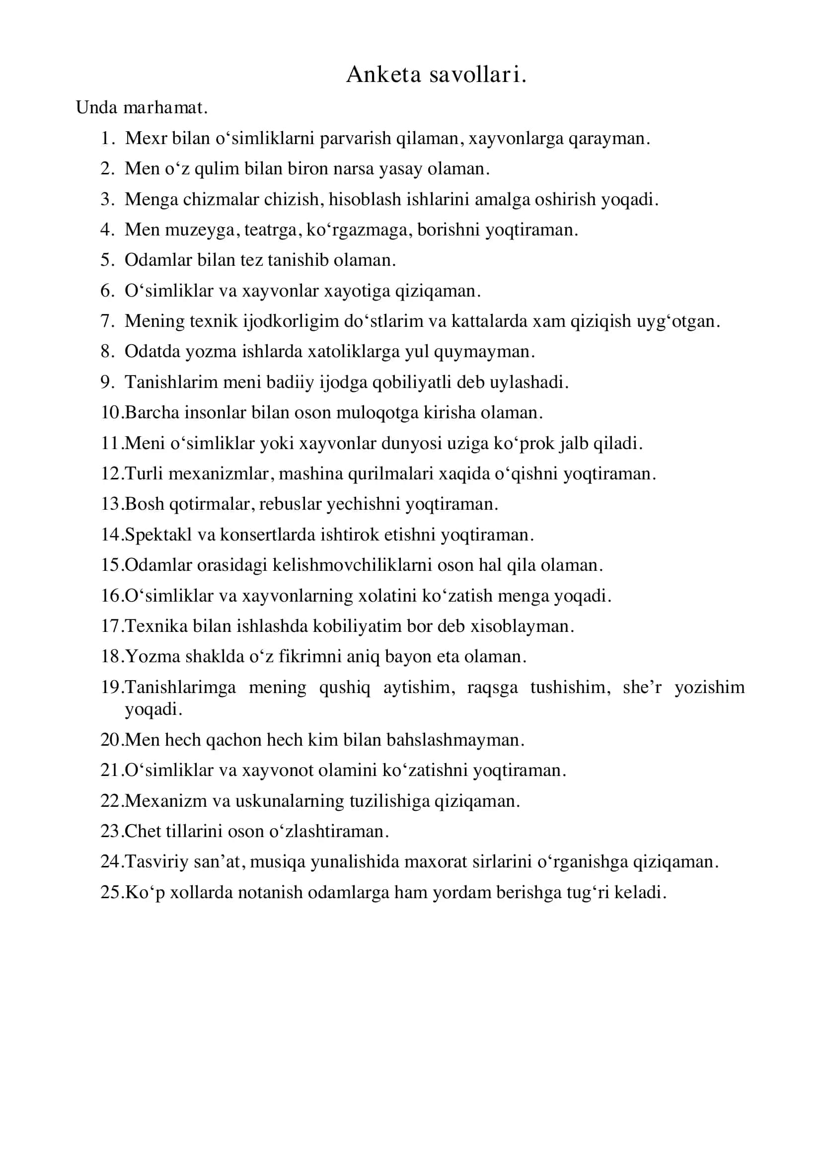 Kasb tiplarini aniklash metodikasi 2