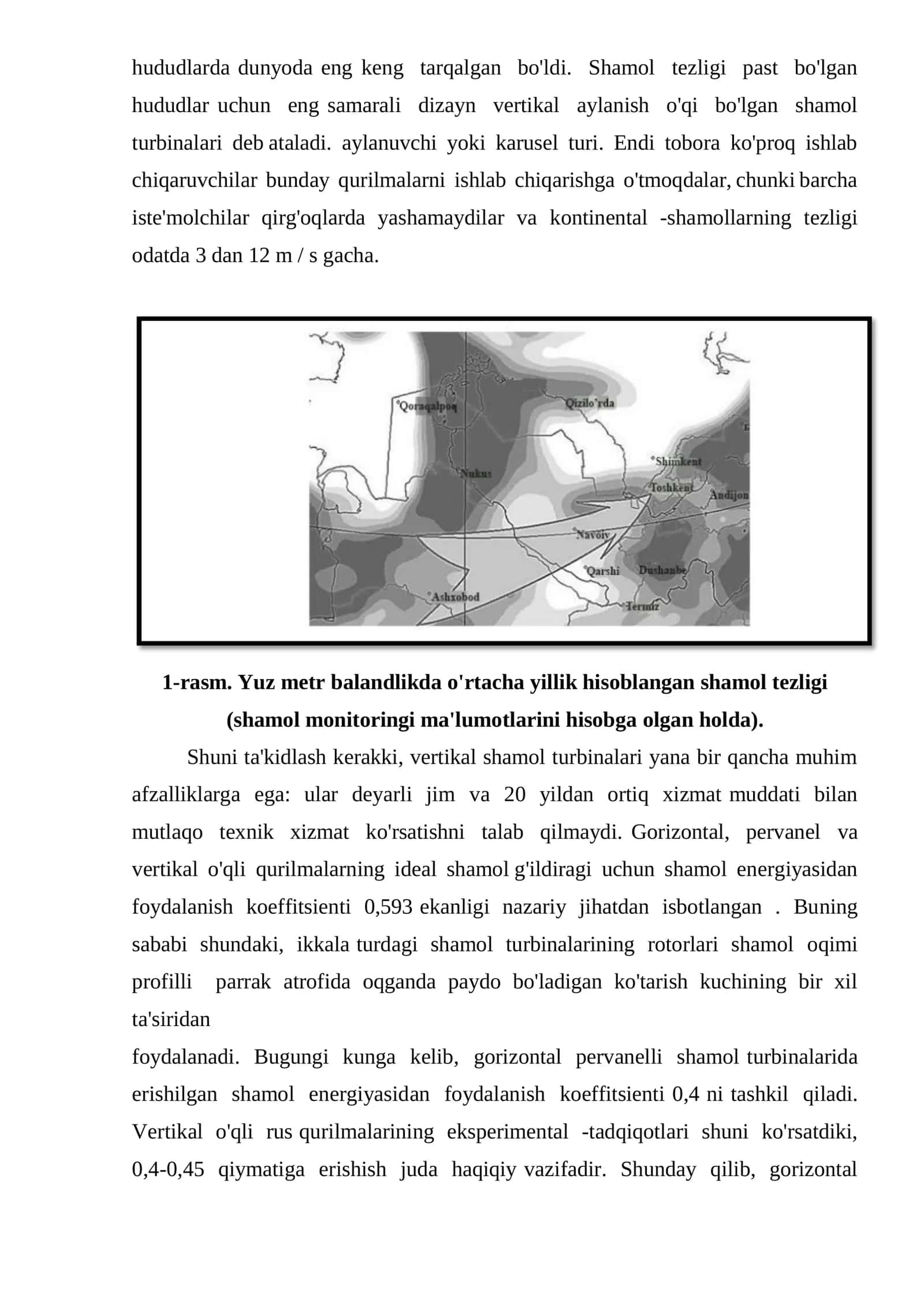 SHAMOL ENERGETIK QURILMASINING ISHLASH JARAYONINI O‘RGANISH 2