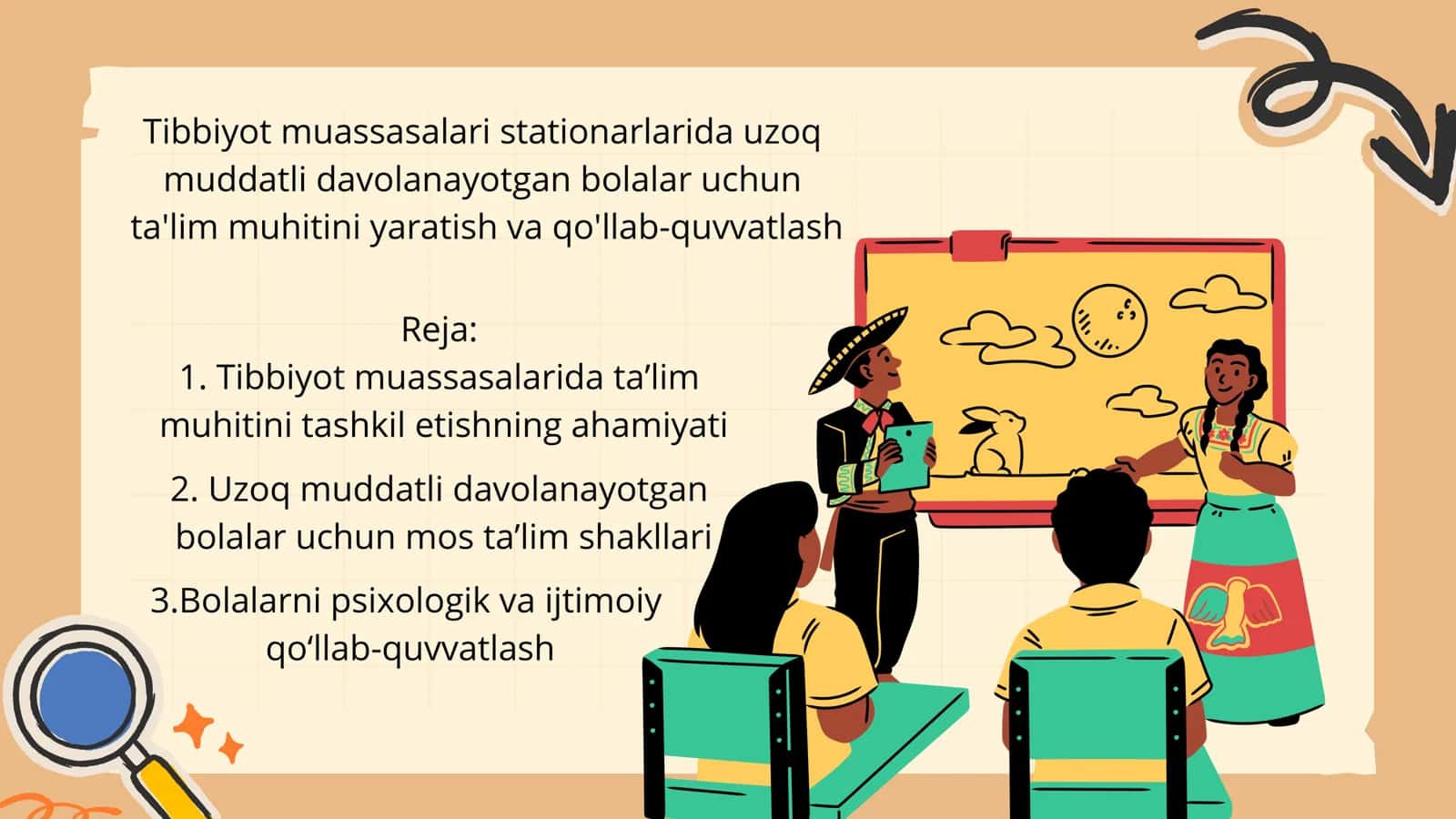 Tibbiyot muassasalarida ta’lim muhitini tashkil etishning ahamiyati
Tibbiyot muassasalarida uzoq mud 2