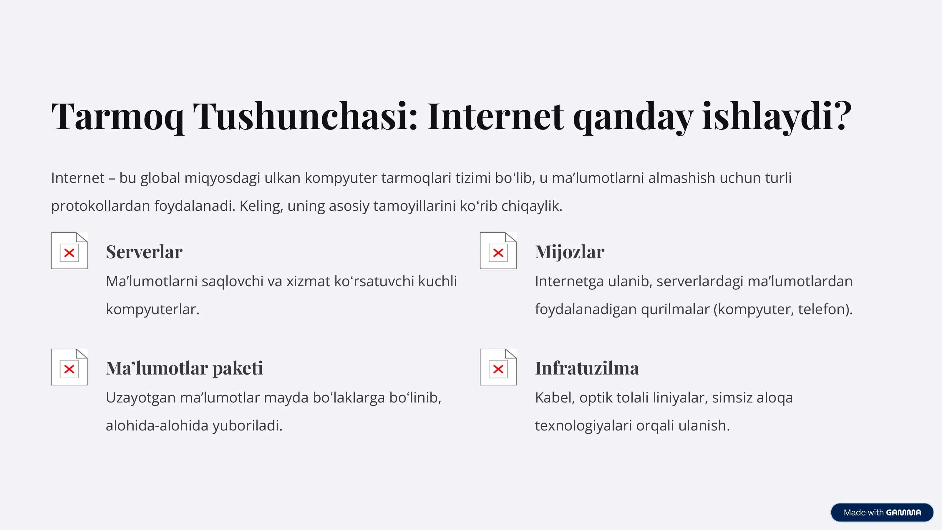 internet tarmoqlari 2