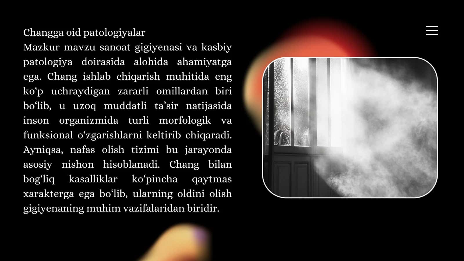 Changga oid patologiyalar haqida tushuncha 2