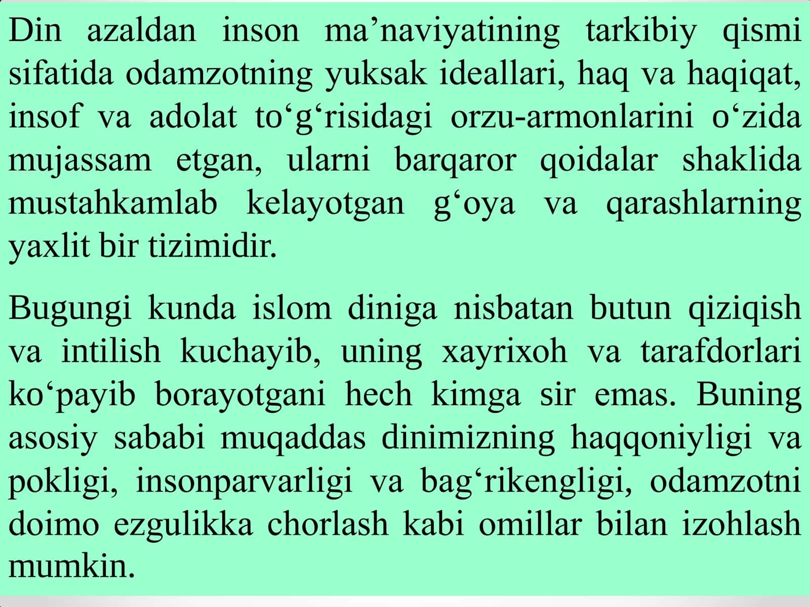 Yangi diniy ta’limotlar va sektalar 2