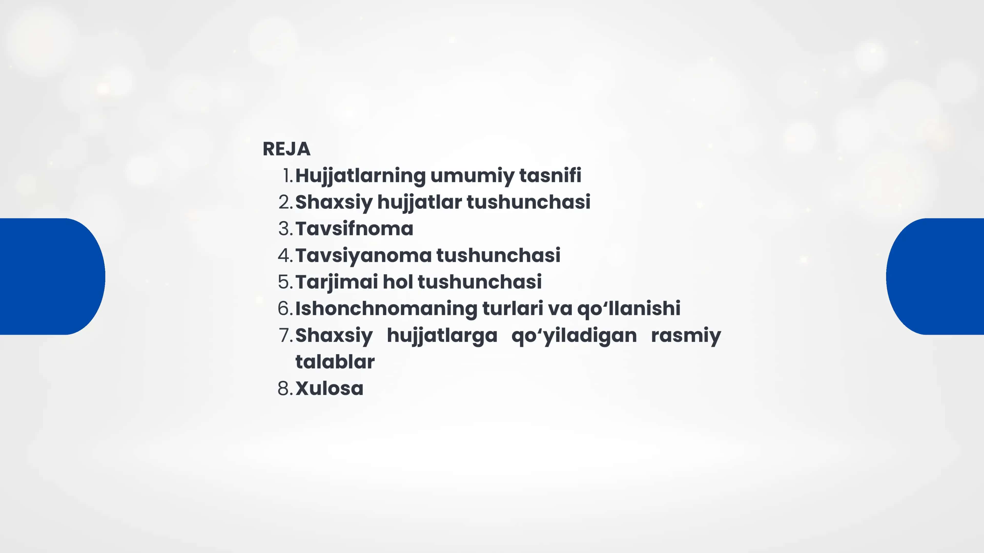 TAVSIFNOMA, TAVSIYANOMA, TARJIMAI HOL, ISHONCHNOMA 2