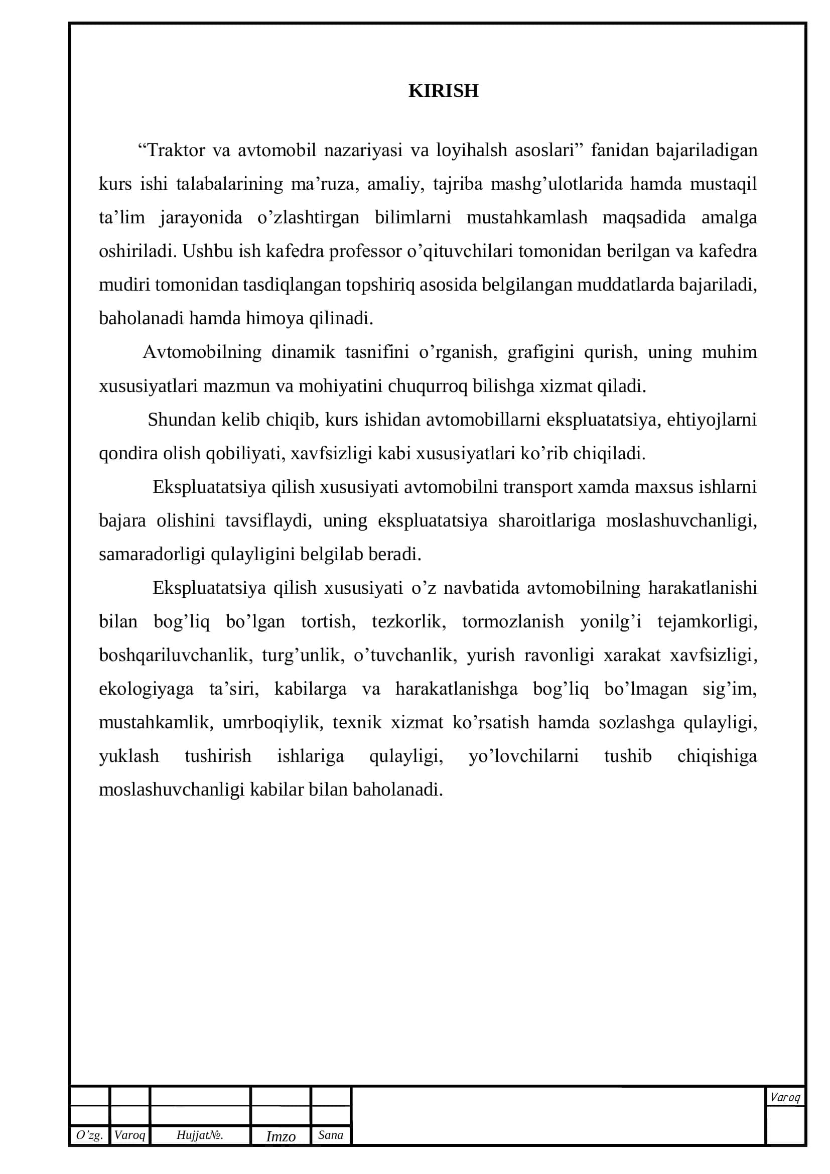 VAZ 2121 avtomobilining besh uzatmasi 2