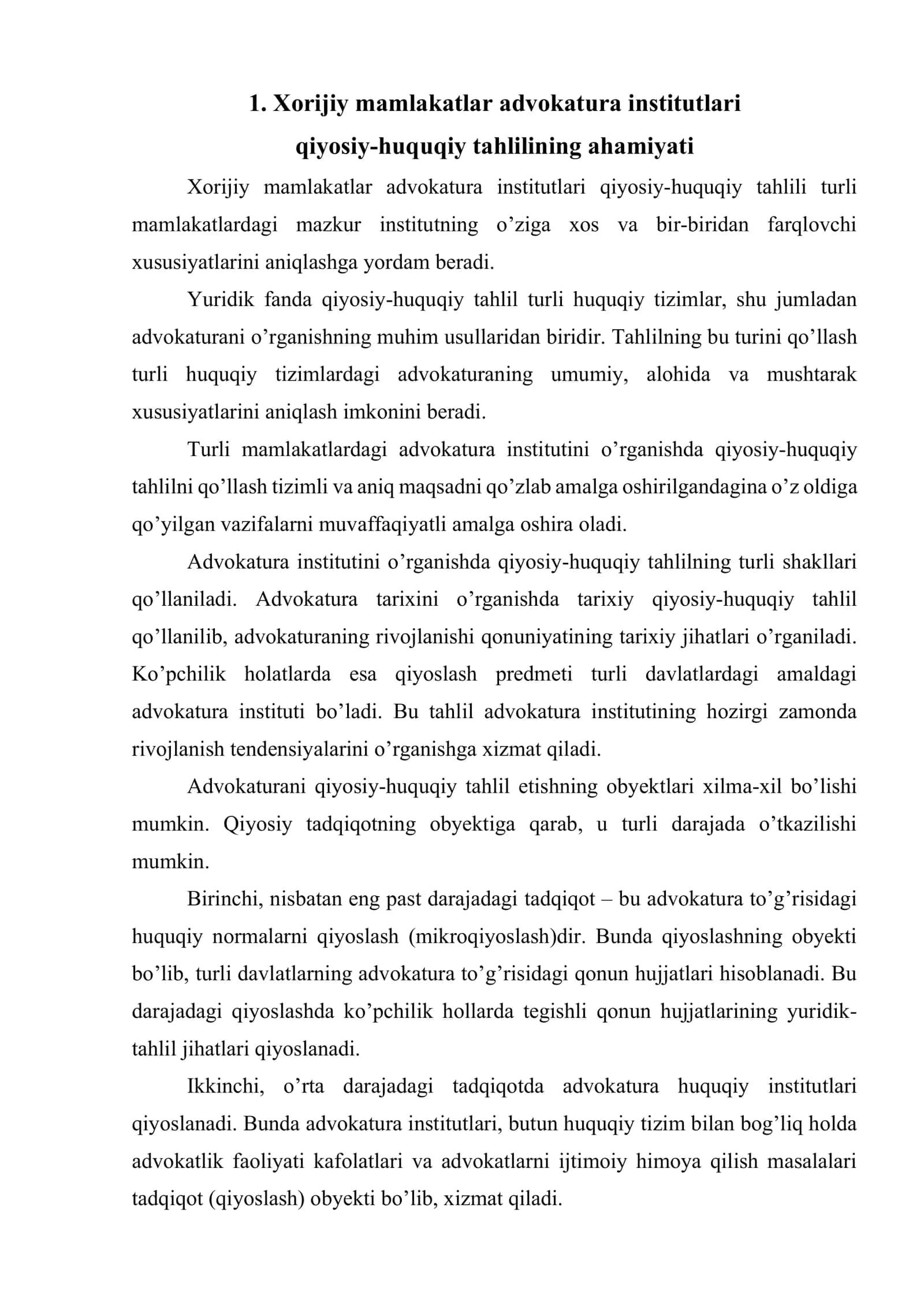 Xorijiy mamlakatlarda advokatura 2