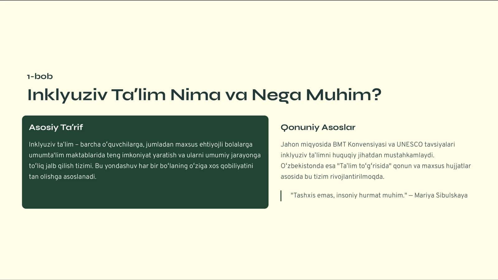 Inklyuziv Taʼlim 2