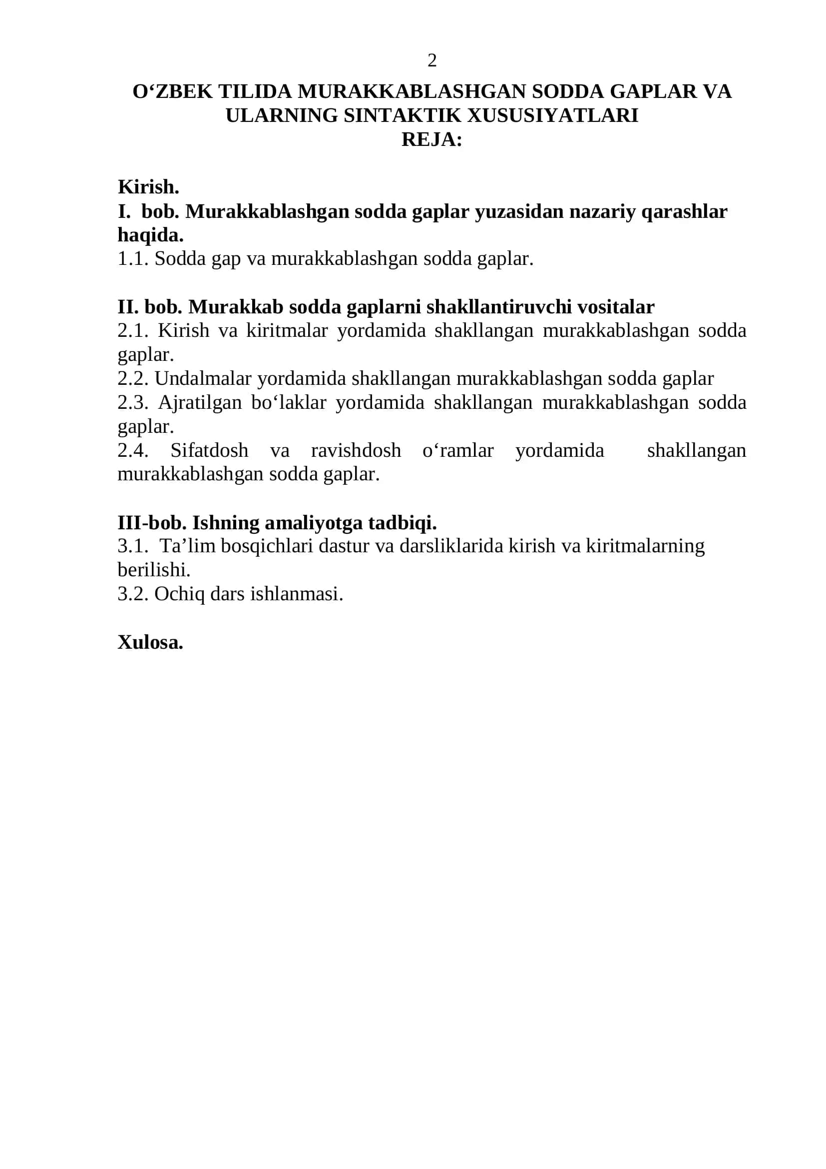 Murakkablashgan sodda gaplar va ularning sintaktik xususiyatlari 2