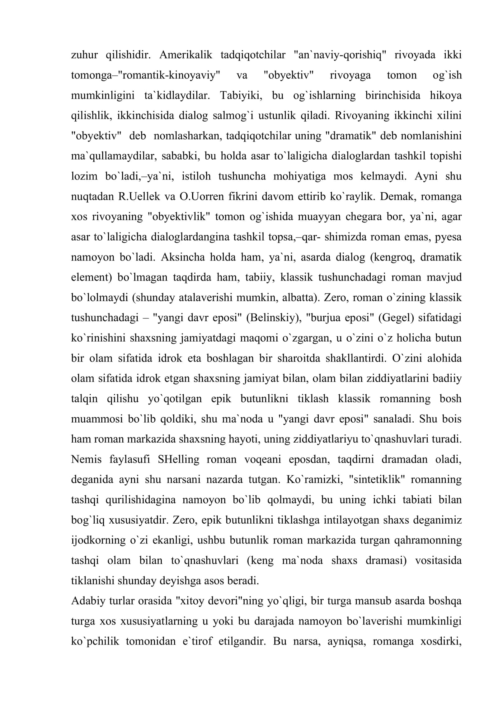 "Kecha" strukturasida epik, dramatik va lirik unsurlar munosabati 2