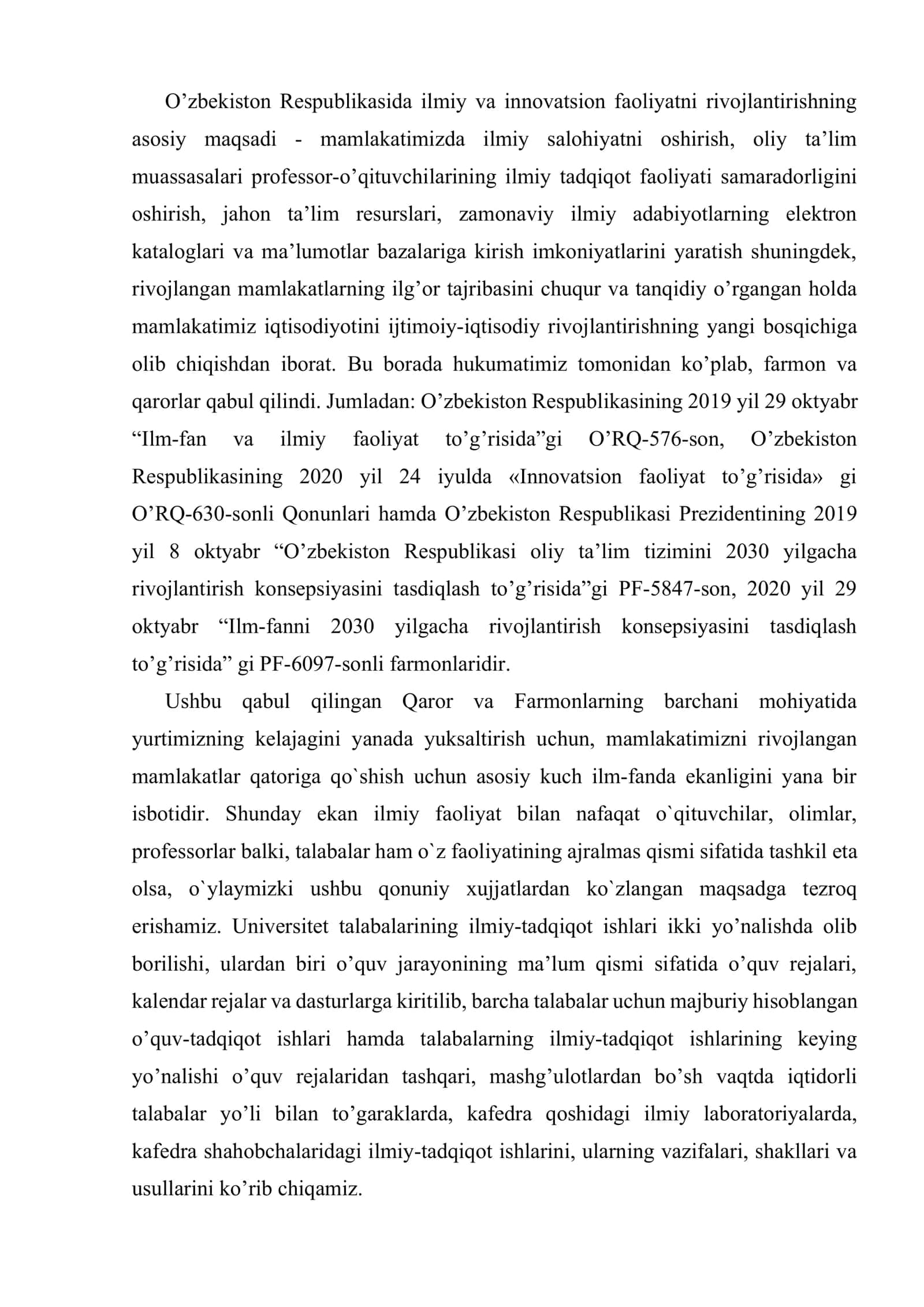 Kreativ yondashuv asosida nazariy-amaliy mashg’ulotlar uchun didaktik ishlanmalar tayyorlash 2