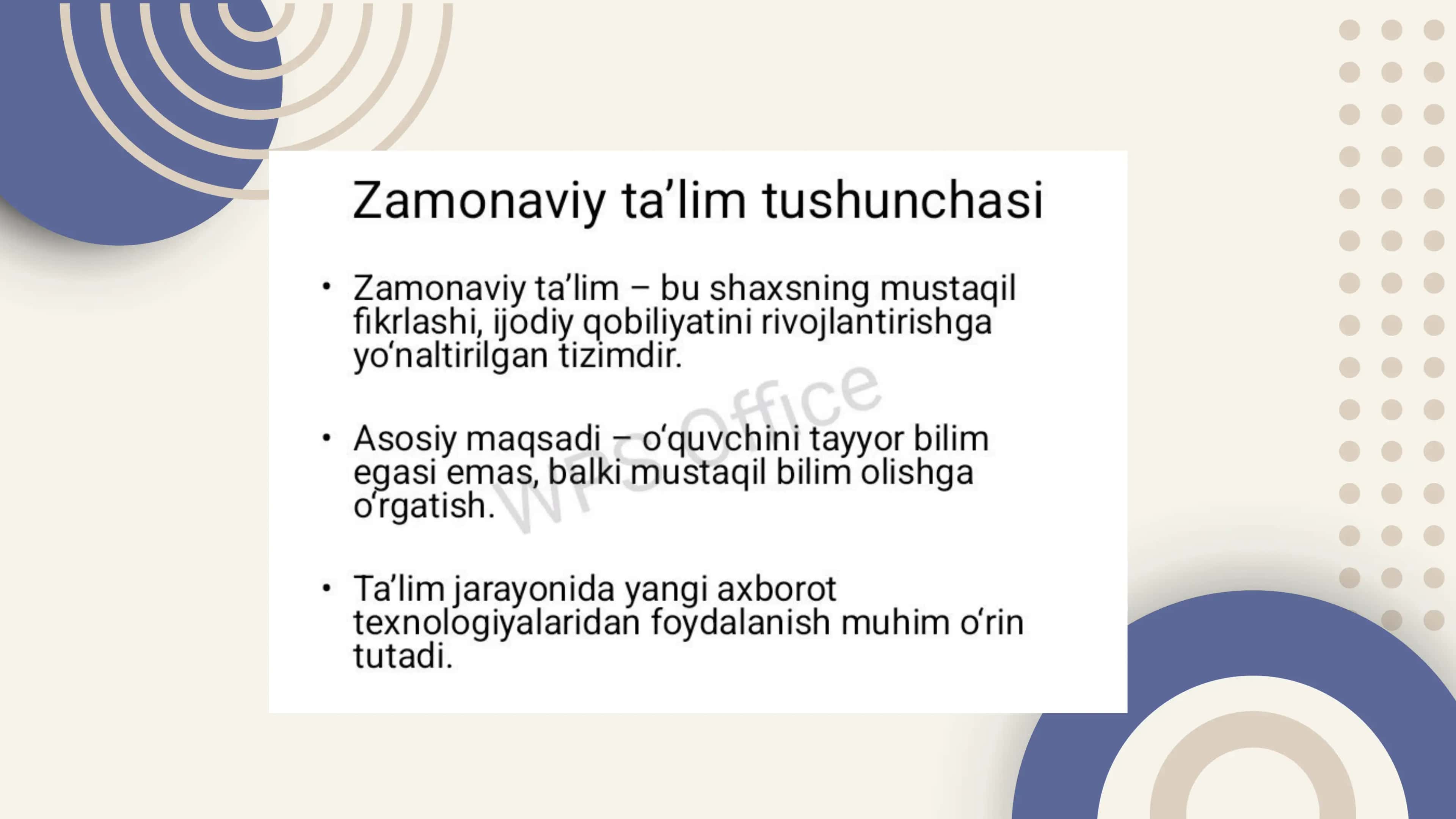 Zamonaviy ta'lim tarbiya va uning mohiyati 2