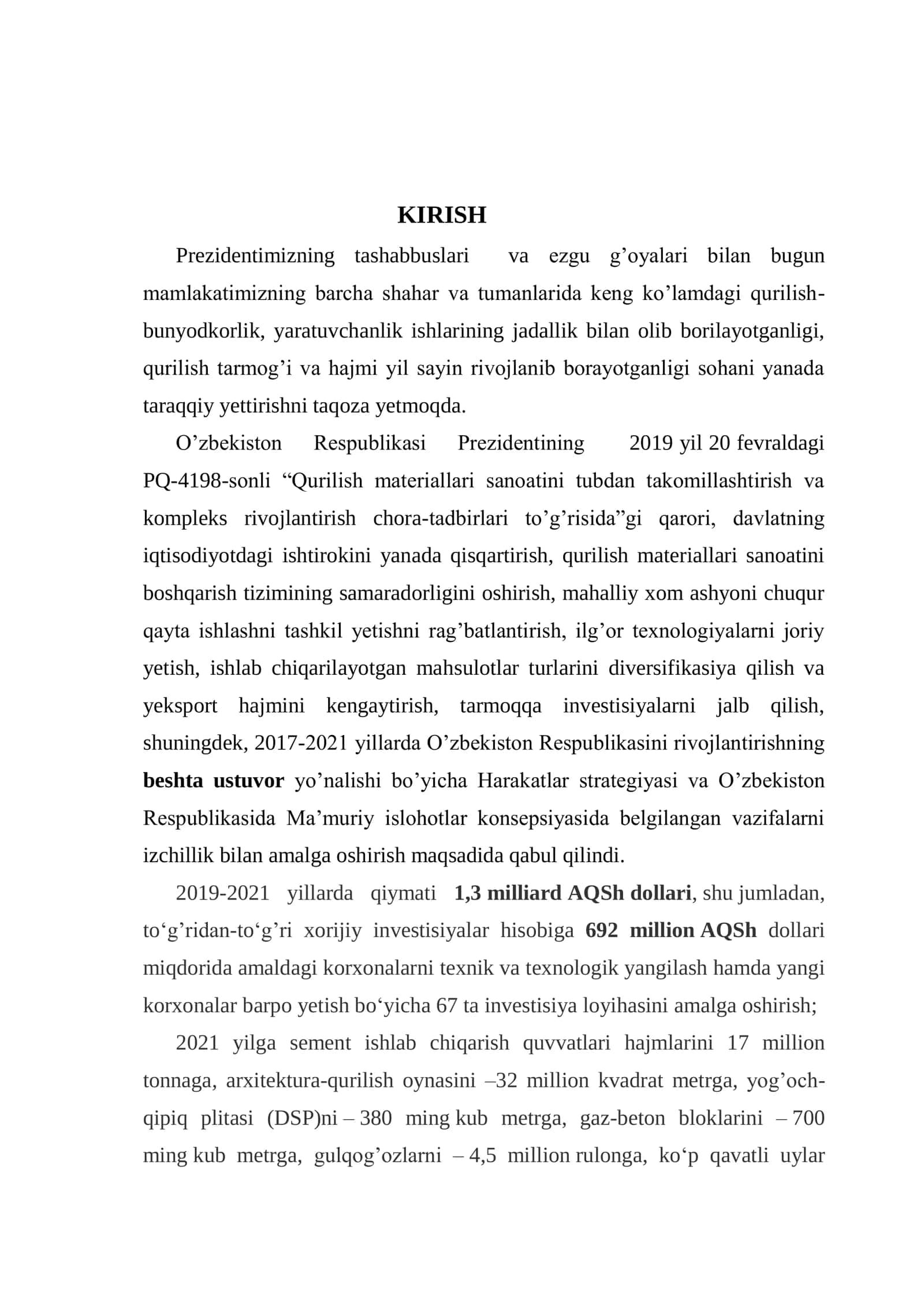 ko’p bo’shliqli g’isht ishlab chiqarish korxonasini loyihalash 2