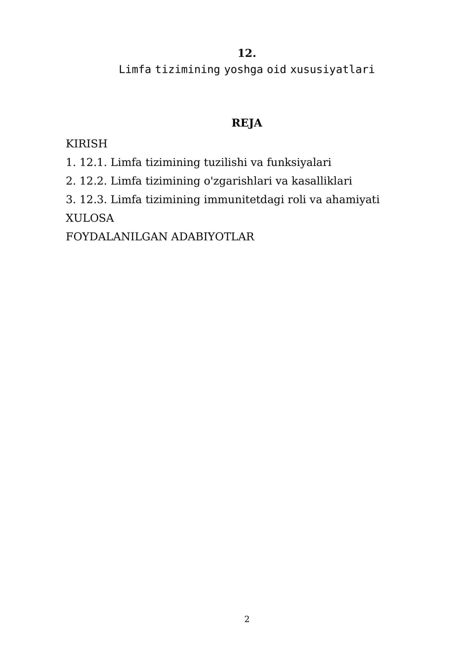 Limfa tizimi inson organizmining muhim qismidir 2