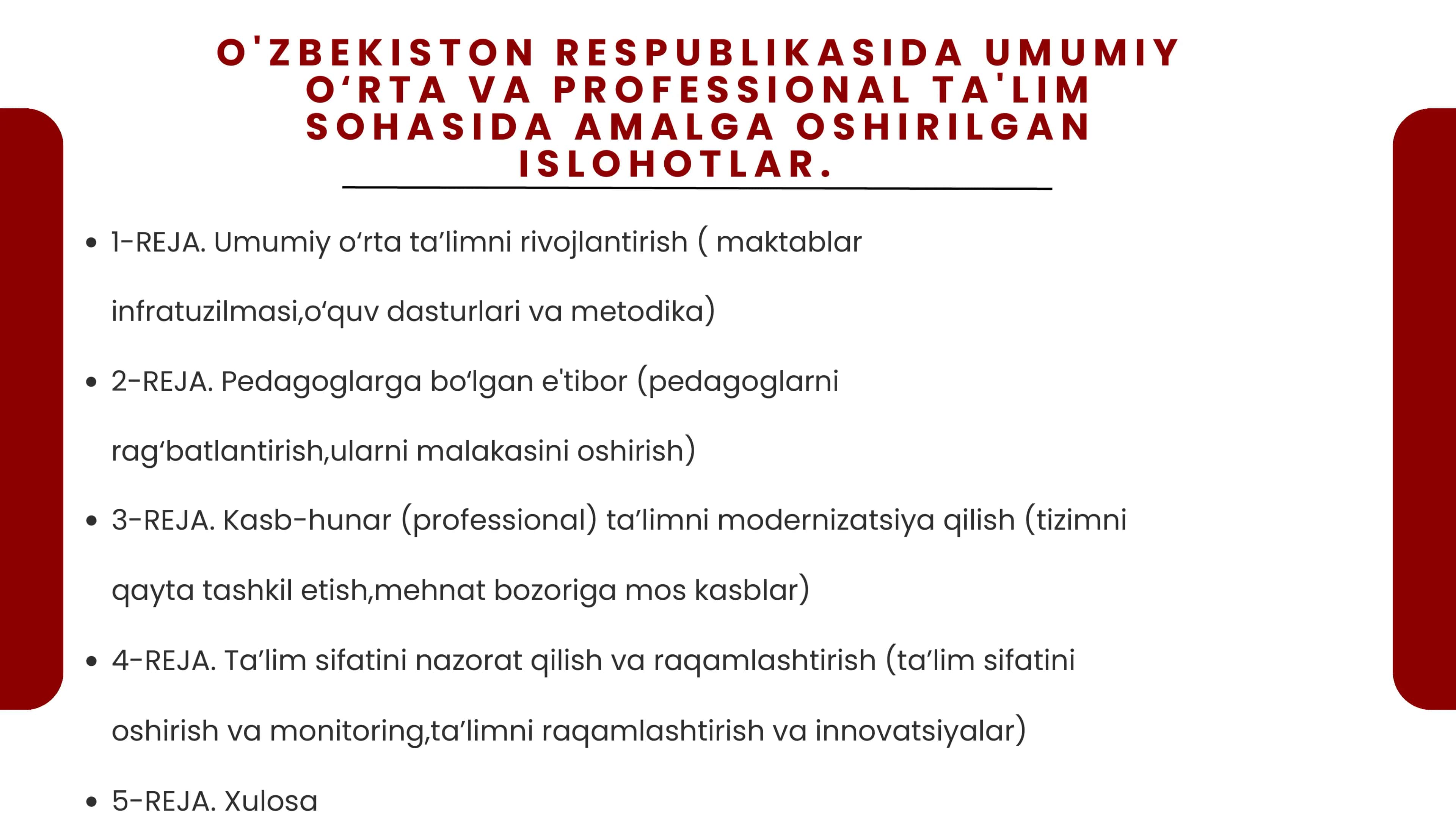 O'zbekistonning eng yangi tarixi 2