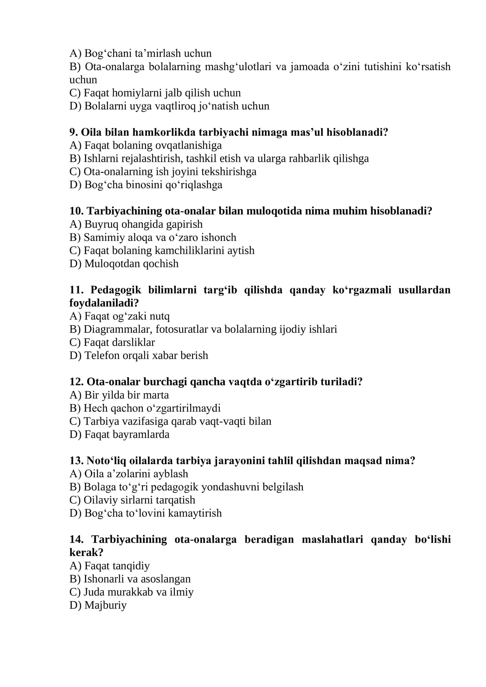 Maktabgacha ta’lim tashkilotida tarbiyachining ota-onalar bilan muloqot madaniyati 2