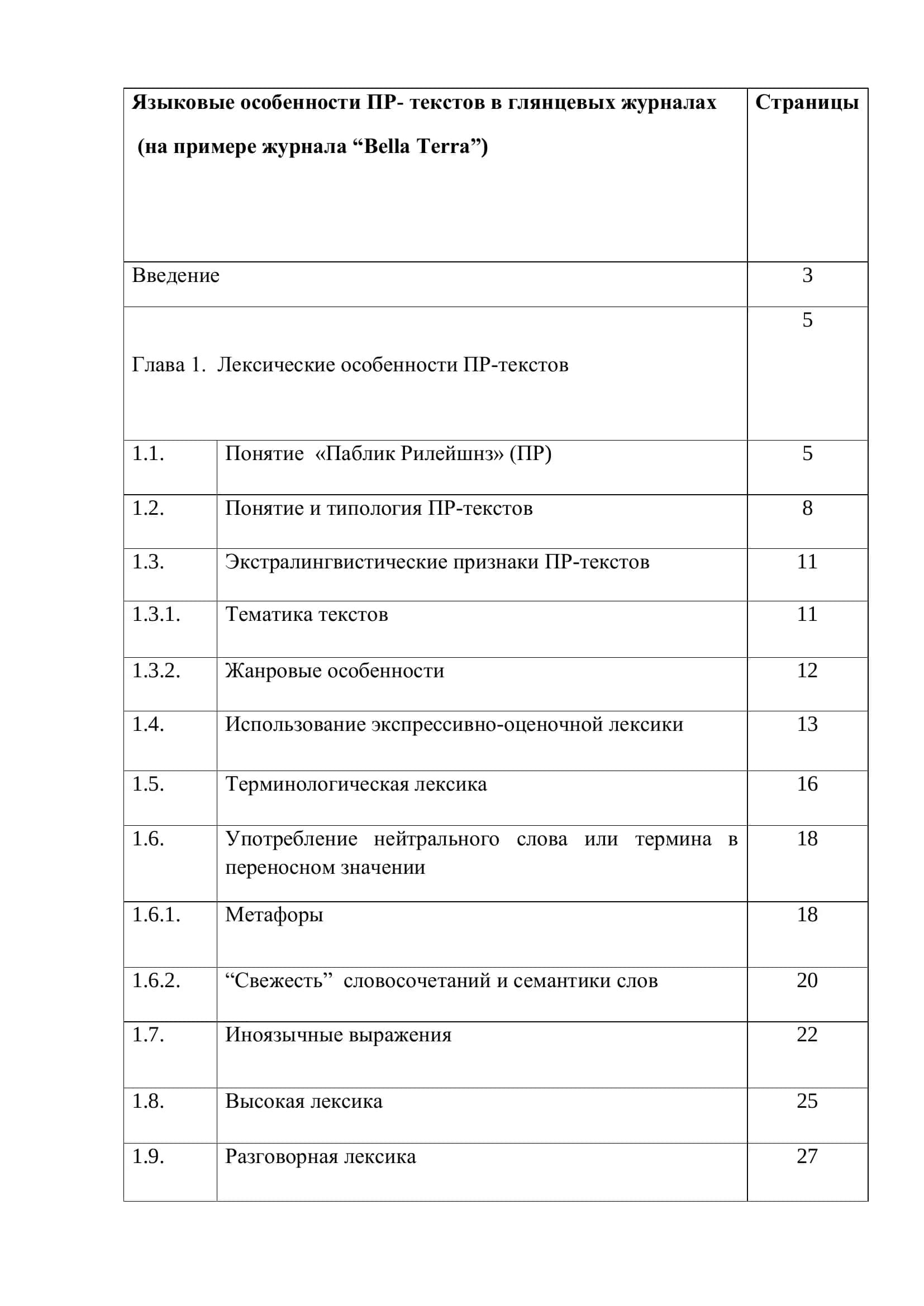 Языковые особенности ПР-текстов в глянцевых журналах 2