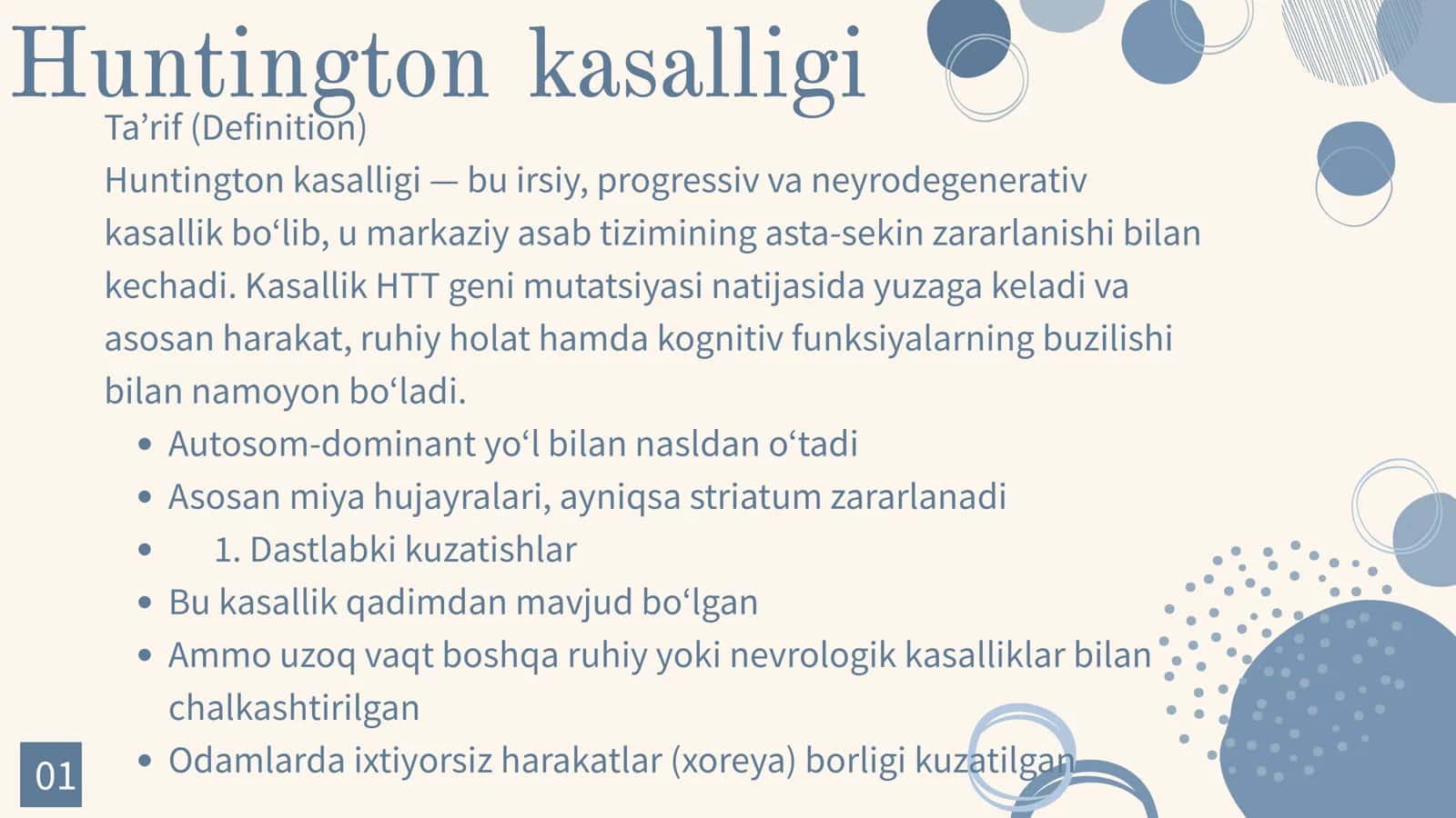 Huntington kasalligi 2