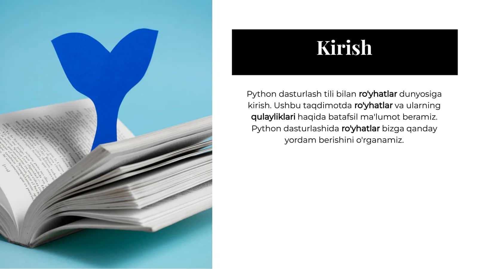 Ro'yhatlar Bilan Yangi Ufqlarga Sayohat 2