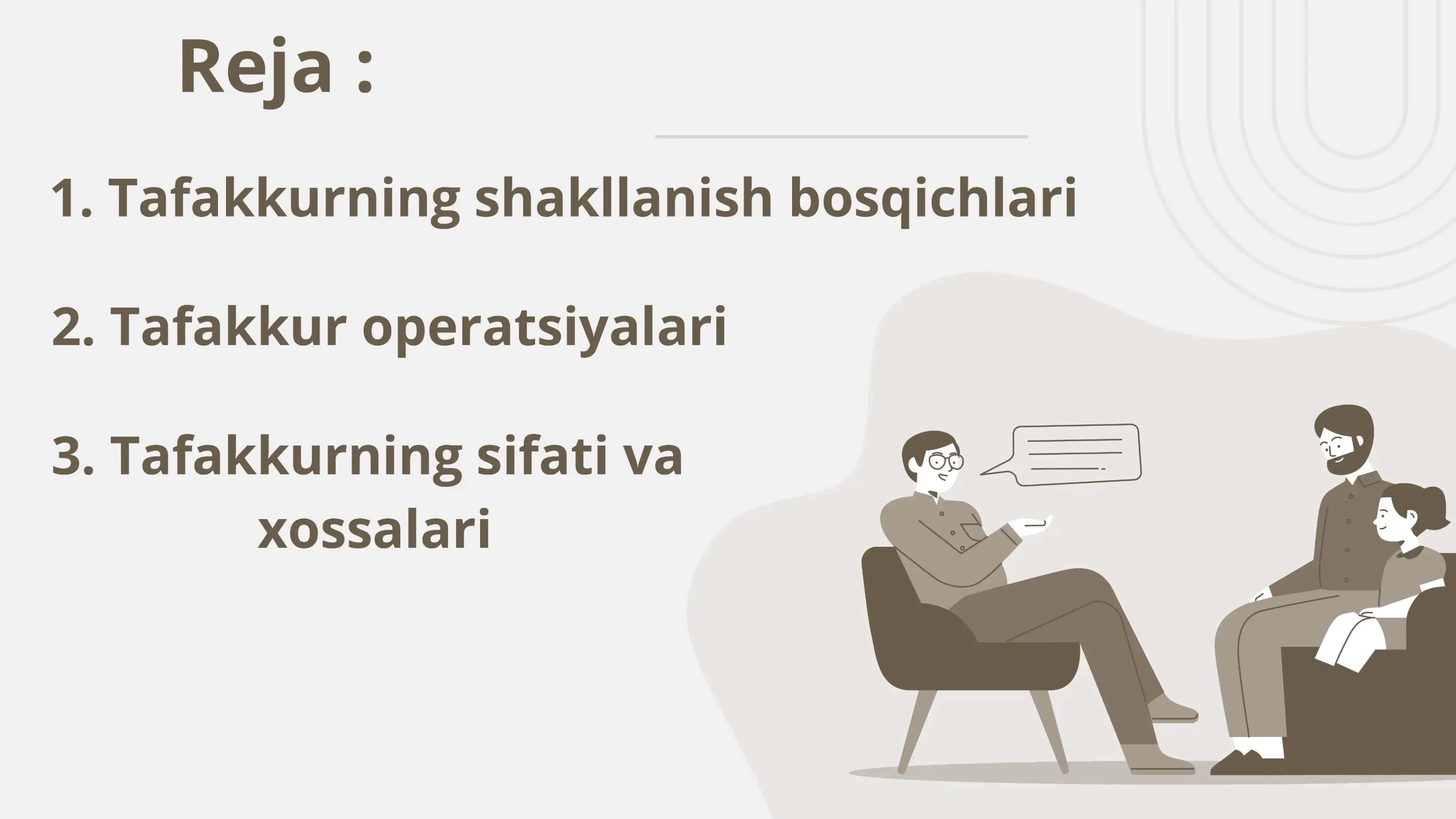 Tafakkur aqliy bilish jarayonida 2