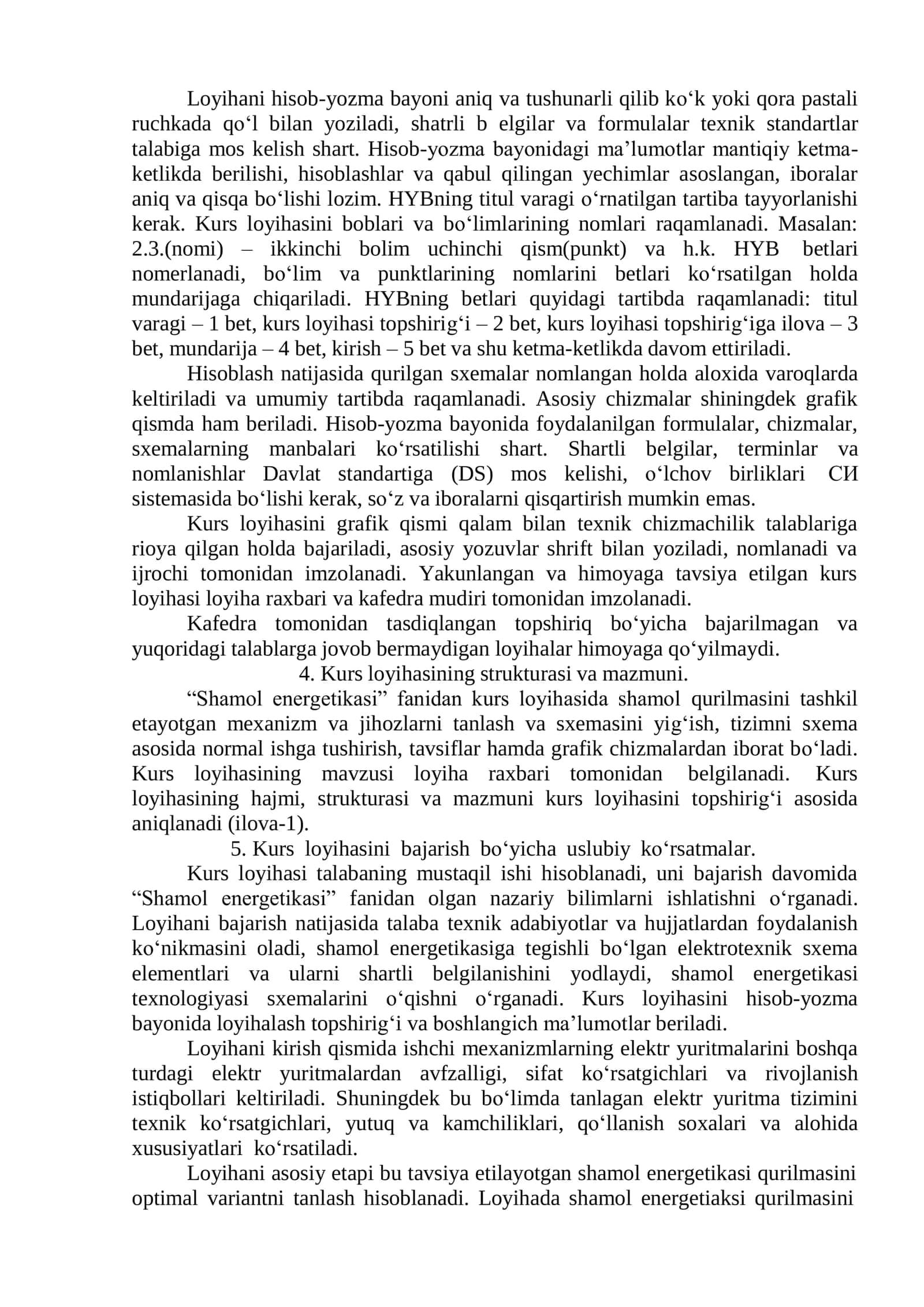 Shamol energetikasi kursi 2