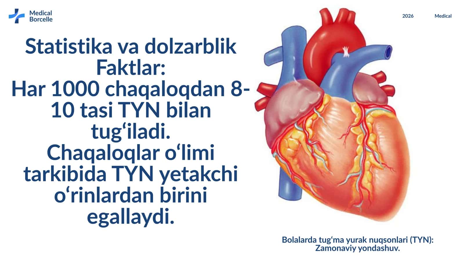 Bolalarda tug‘ma yurak nuqsonlari (TYN) 2