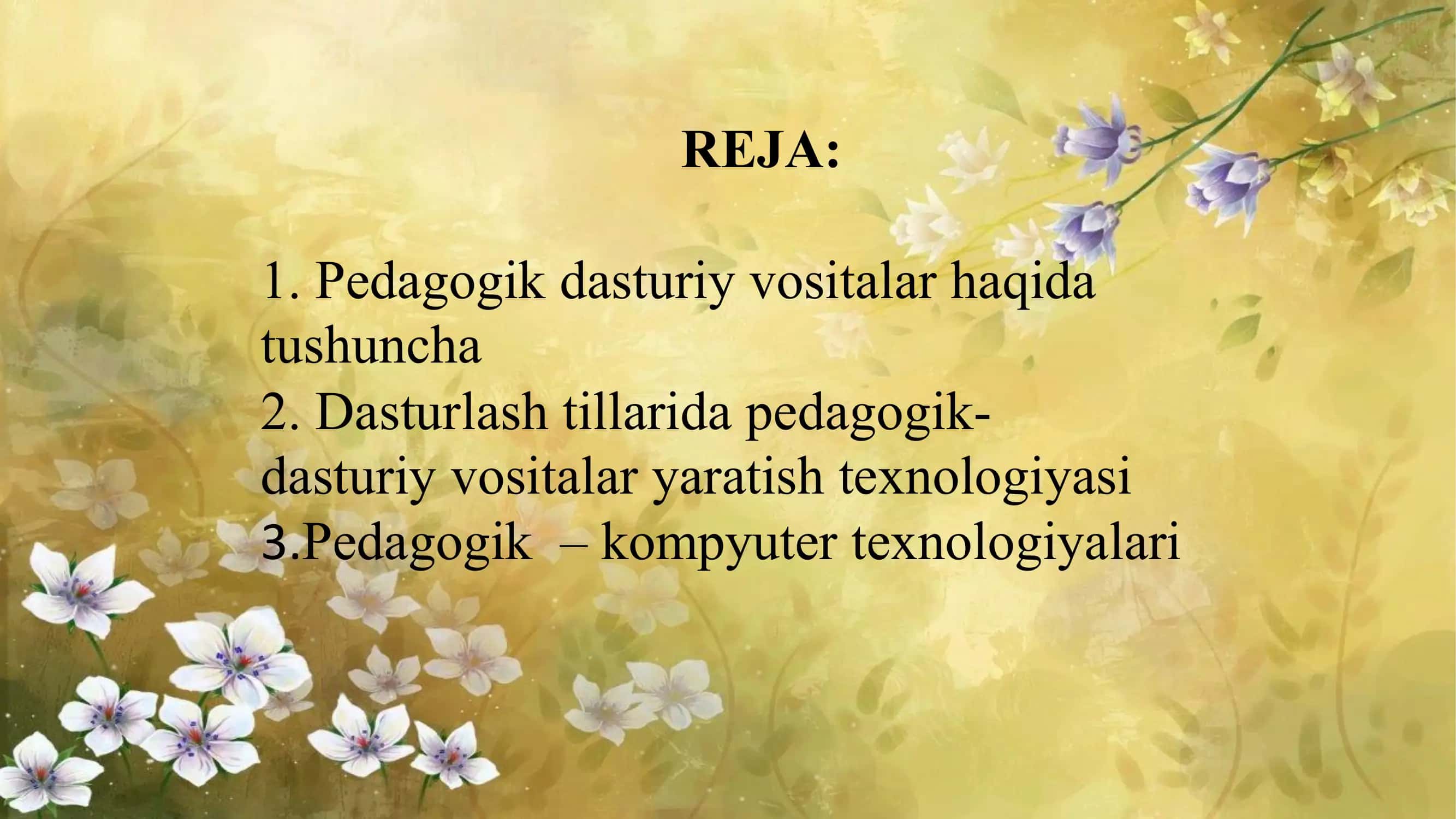 Pedagogik kompyuter dasturlari 2