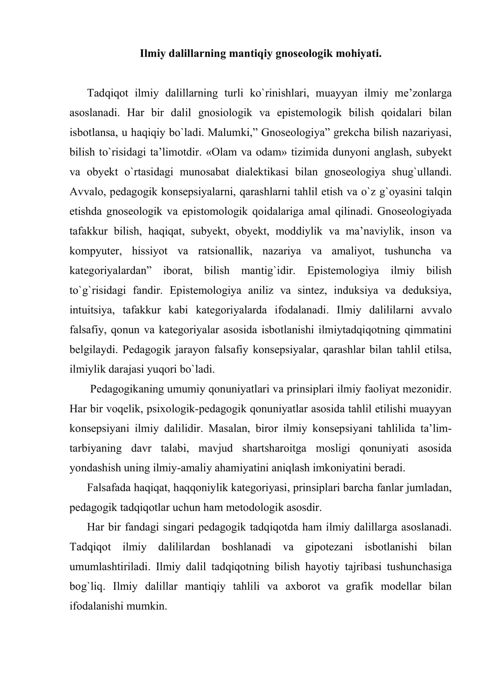 Pedagogik tadqiqotda ilmiy dalillar 2