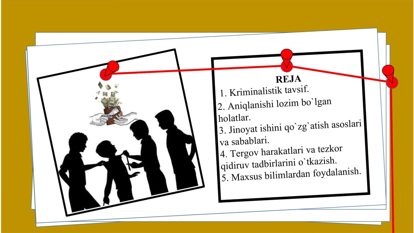 TOVLAMACHILIK JINOYATLARINI TERGOV QILISH USLUBIYOTI 2