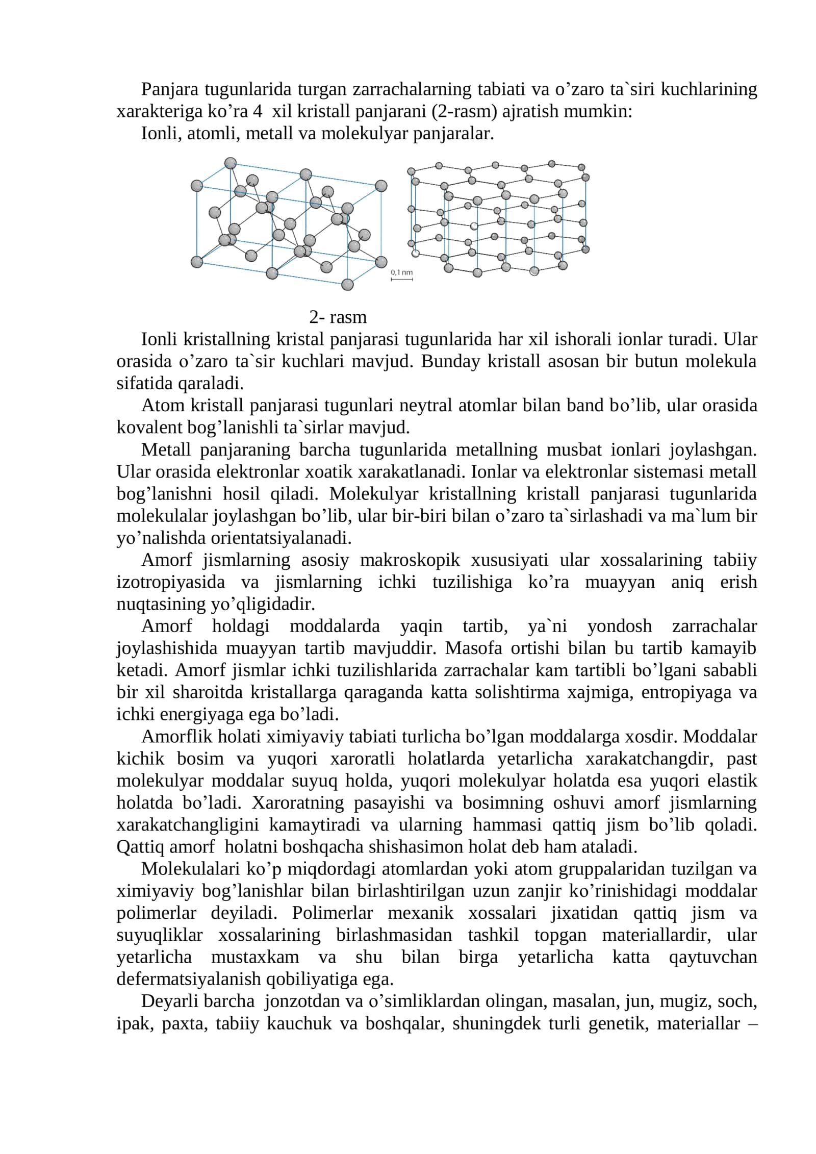 Qattiq jismlar va biologik to’qimalarning mexanik xossalari 2