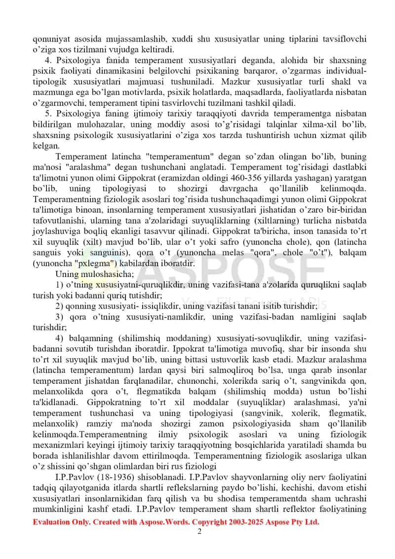 Umumiy psixologiya. 2