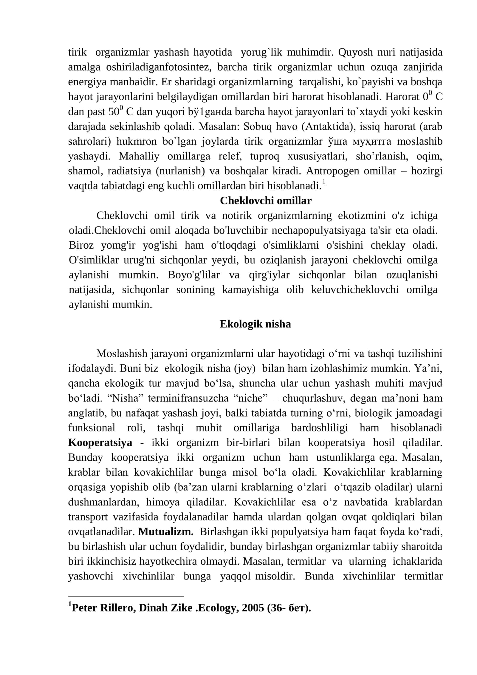 TABIATNI MUHOFAZA QILISHNING ILMIY NAZARIY ASOSLARI 2