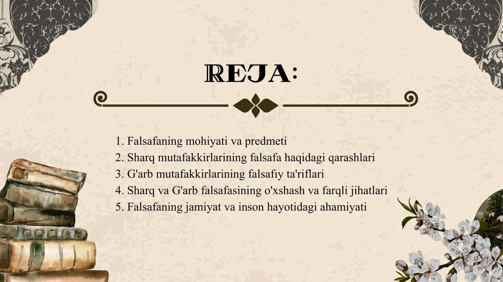 Falsafaning Mohiyati 2
