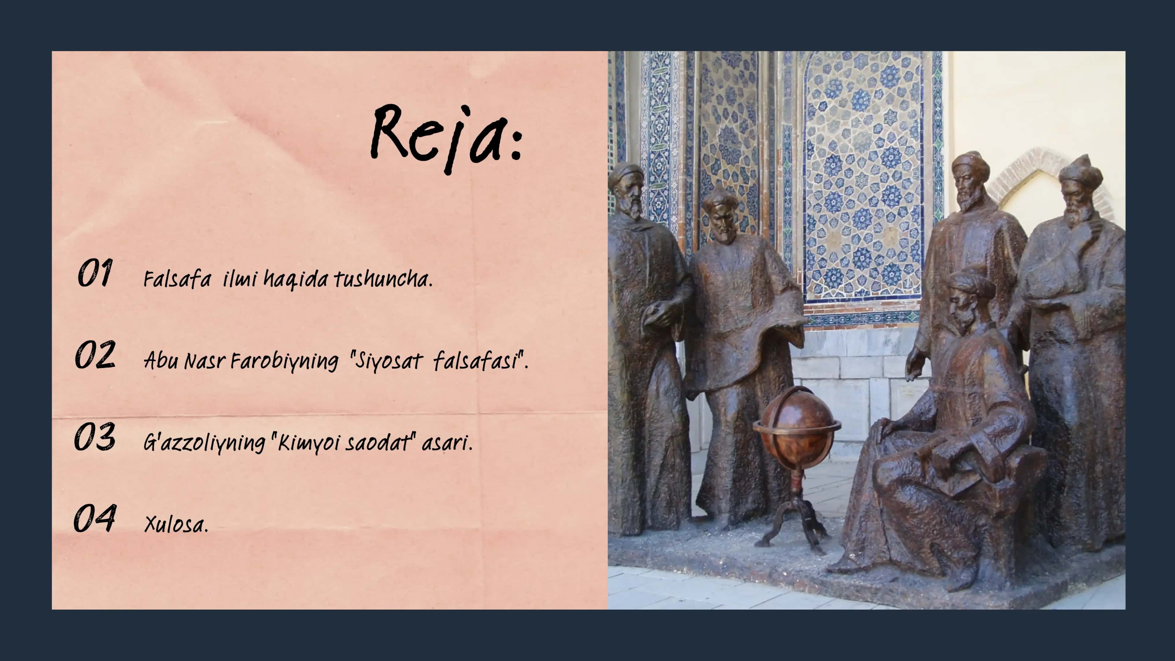 Abu Nasr Farobiy va G'azzoliyning falsafa ilmiga oid qarashlarini qiyosiy tahlil etish 2
