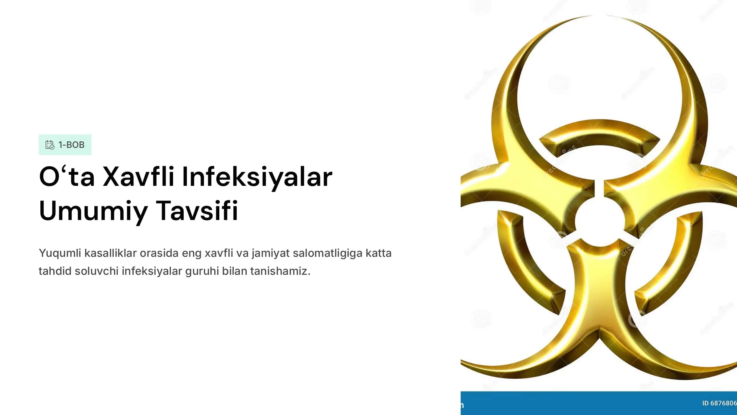 Oʻta xavfli infeksiyalari qoʻgʻatuvchilariga tavsif. Teri-tanosil infeksiyalari qoʻzgʻatuvchilariga tavsif 2