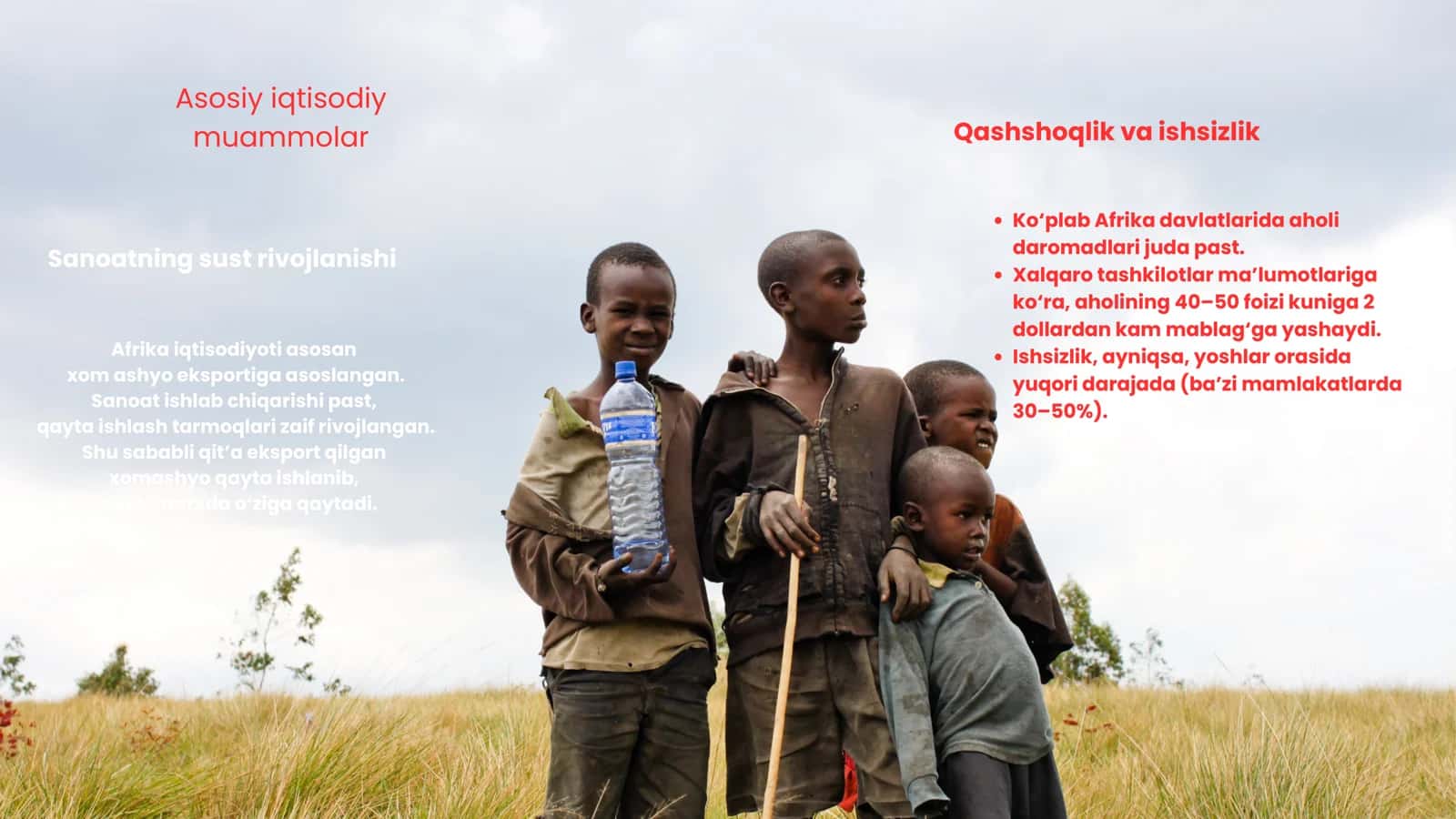 Afrika davlatlarida iqtisodiy rivojlanish muammolari 2