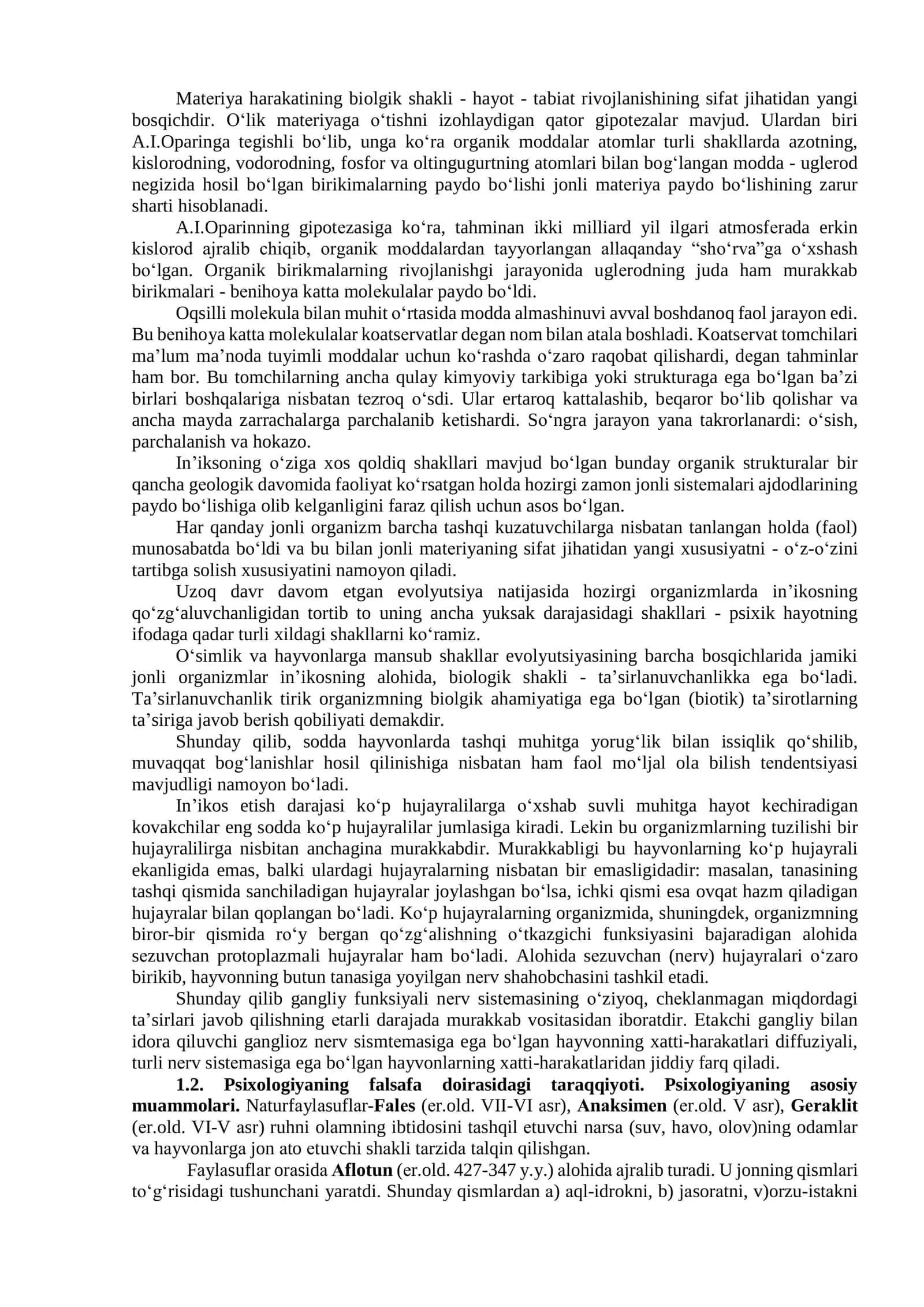 Psixologiya fanining predmeti va tadqiqot metodlari 2