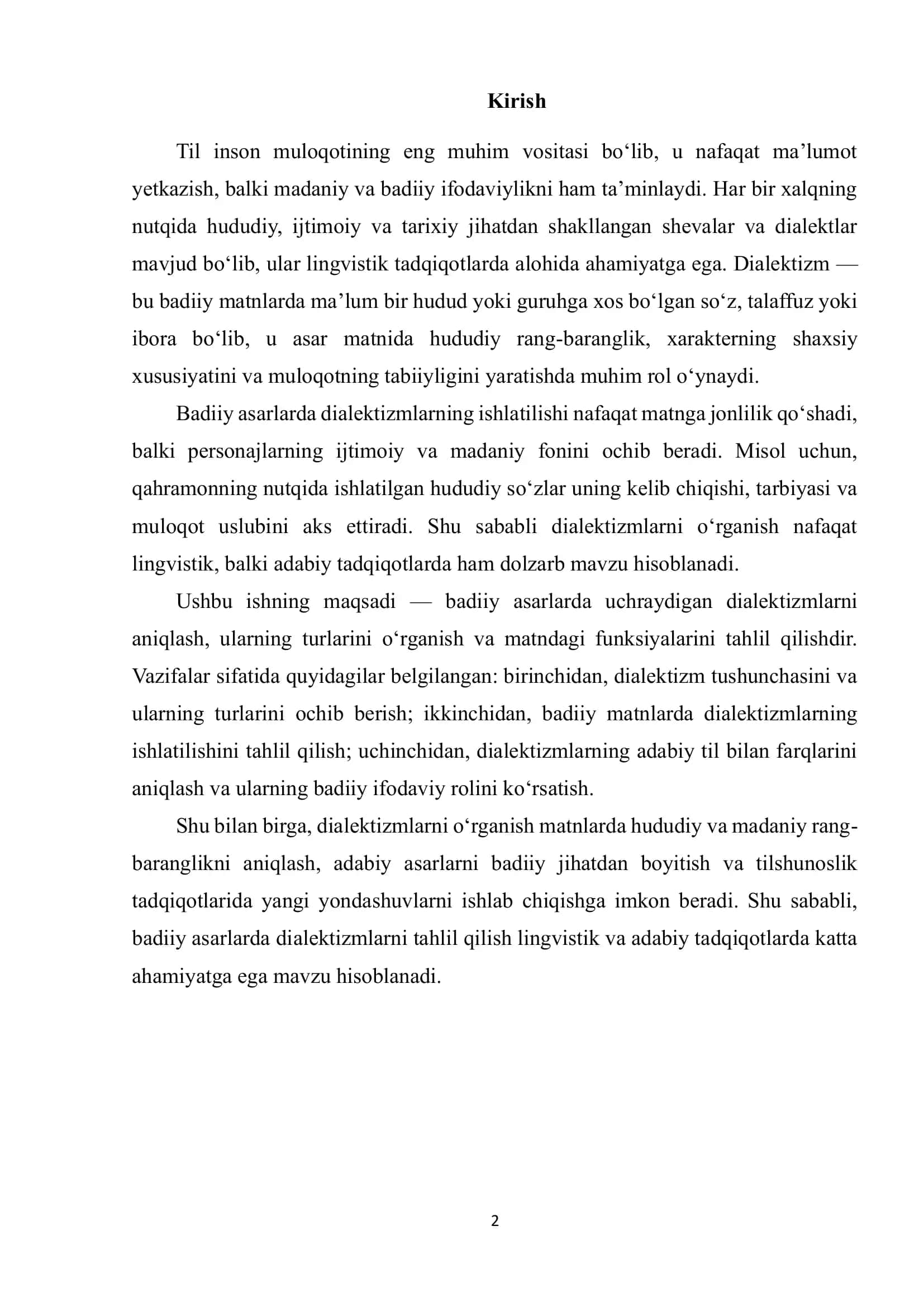Badiiy asarlarda dialektizmlar va ularning turlari 2